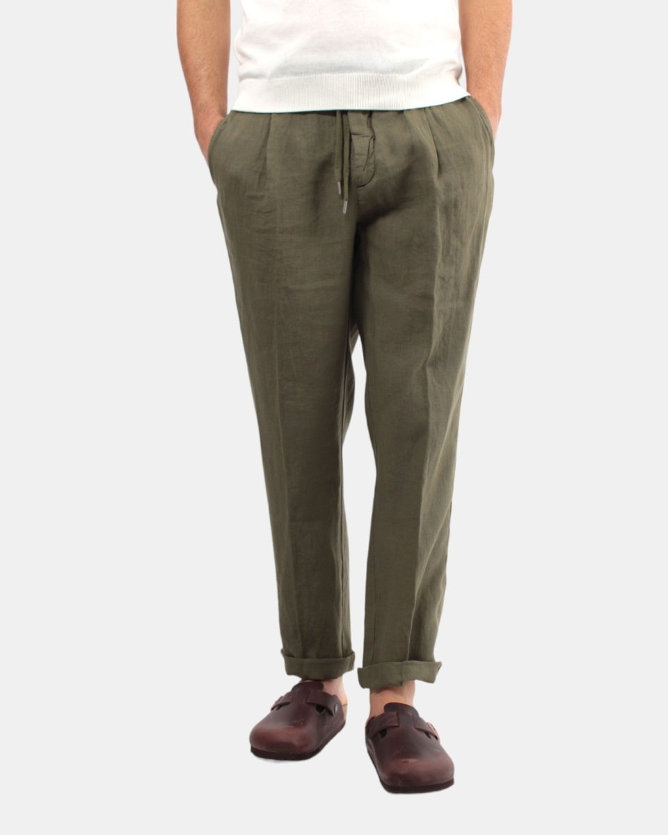 40 WEFT - Pantaloni Verde - 10Decimi
