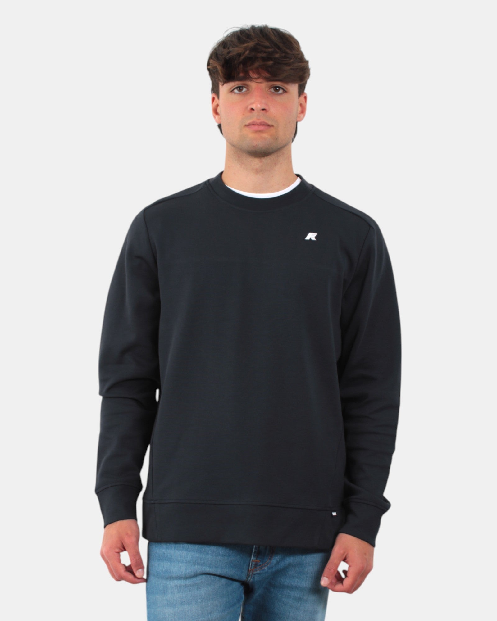 FELPE A GIROCOLLO Blu K Way