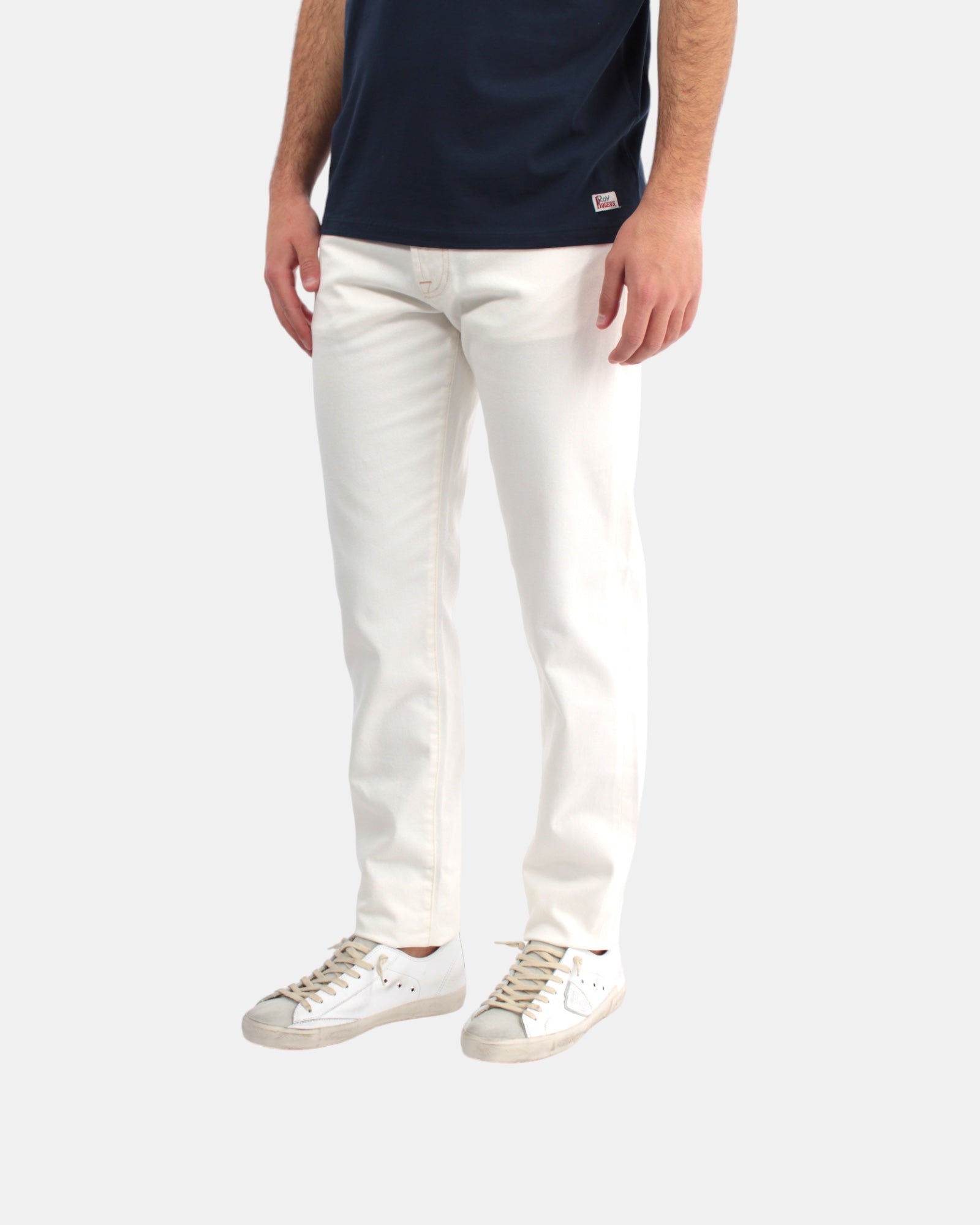 PANTALONI Bianco Roy Roger's