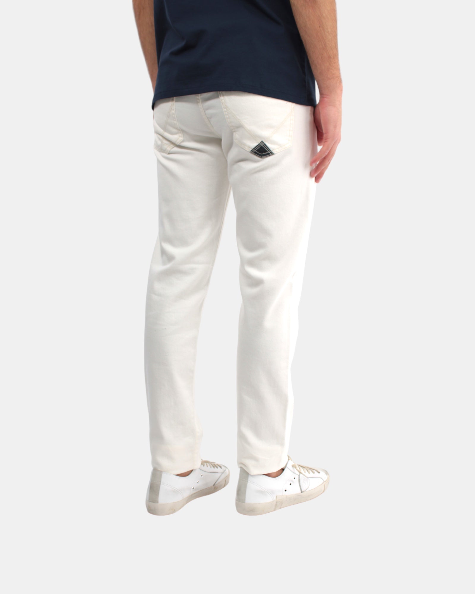 PANTALONI Bianco Roy Roger's