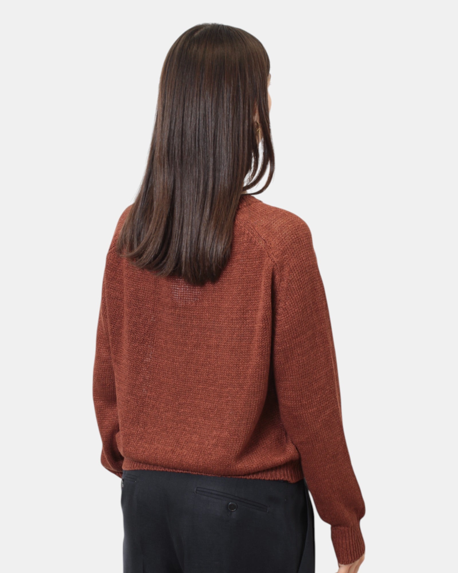 MAGLIE A GIROCOLLO Marrone Daniele Fiesoli Collezione N_ø1