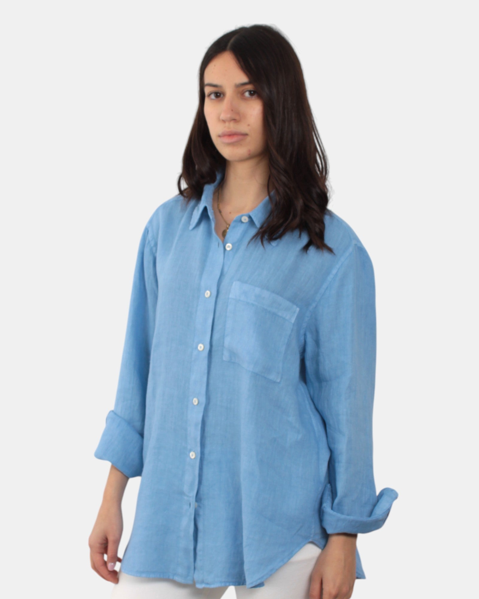 CAMICIE MANICA LUNGA Azzurro Roy Roger's