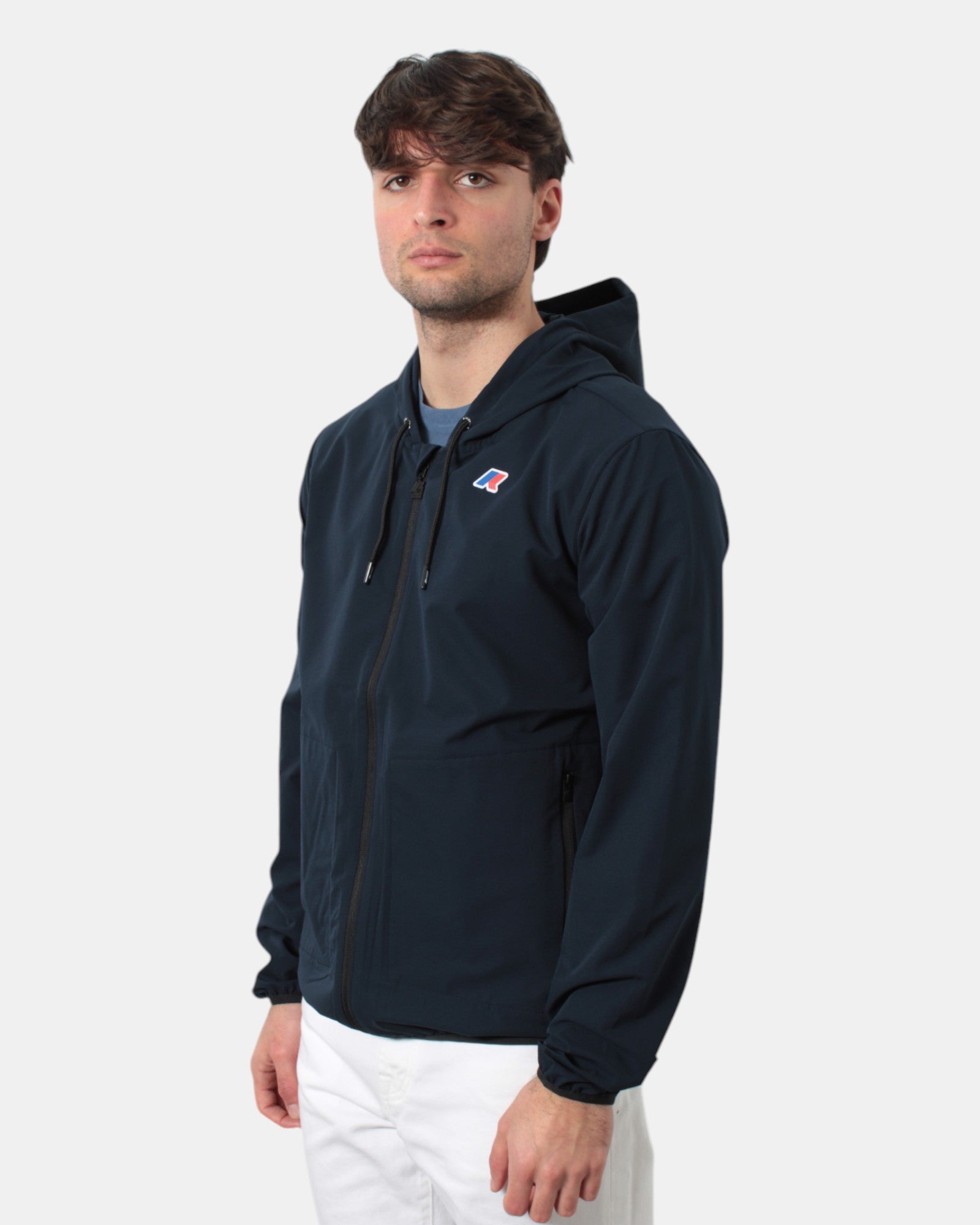 FELPE CON ZIP Blu K Way