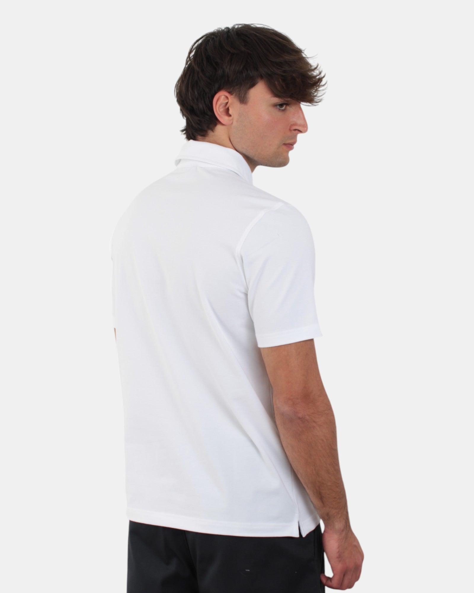 POLO A MANICA CORTA Bianco K Way