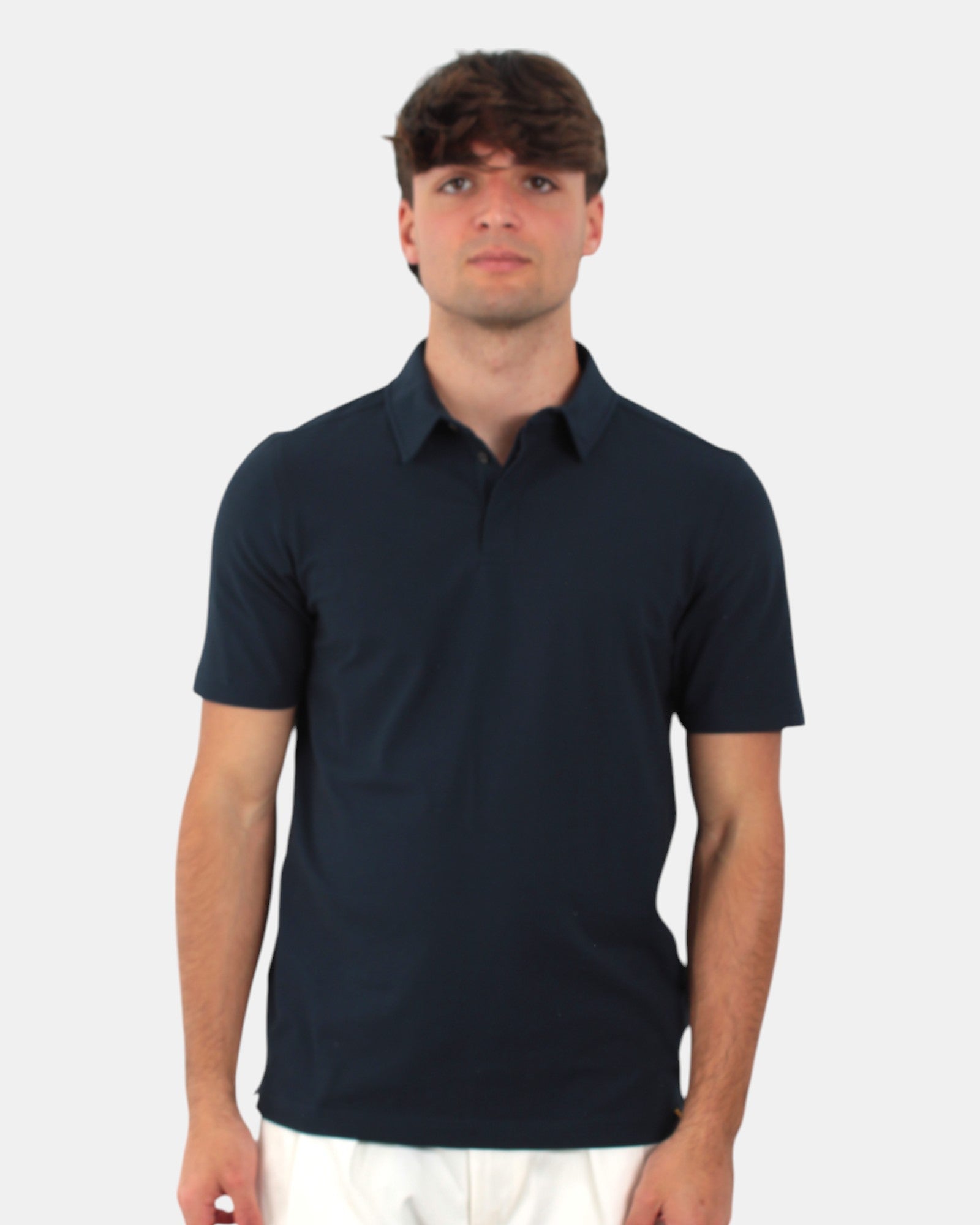 POLO A MANICA CORTA Blu K Way