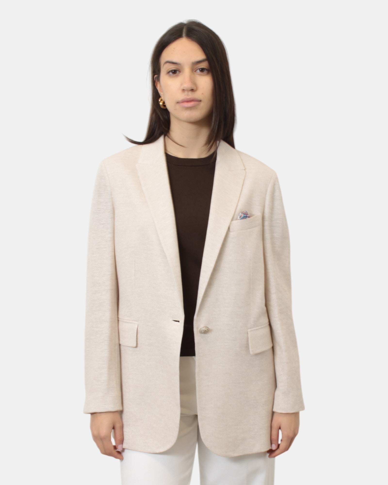 BLAZER MONOPETTO Bianco Circolo 1901