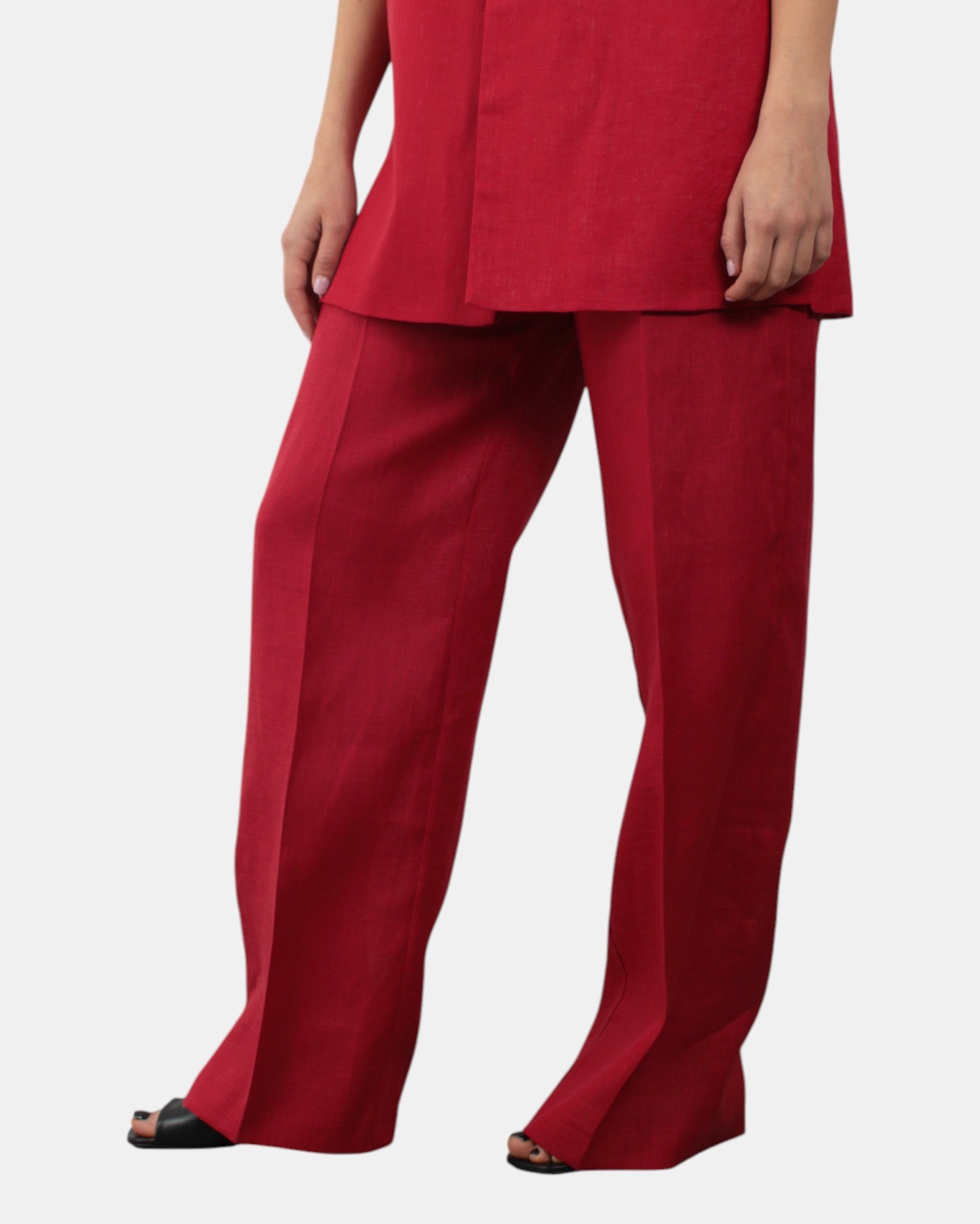 PANTALONI Rosso Liviana Conti