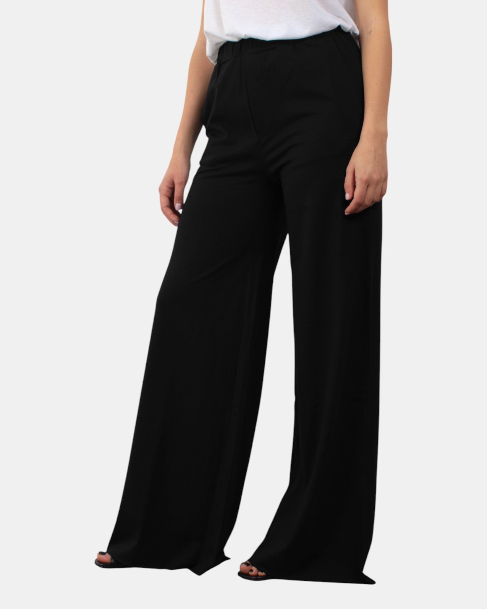 PANTALONI TASCA A FILO Nero Liviana Conti