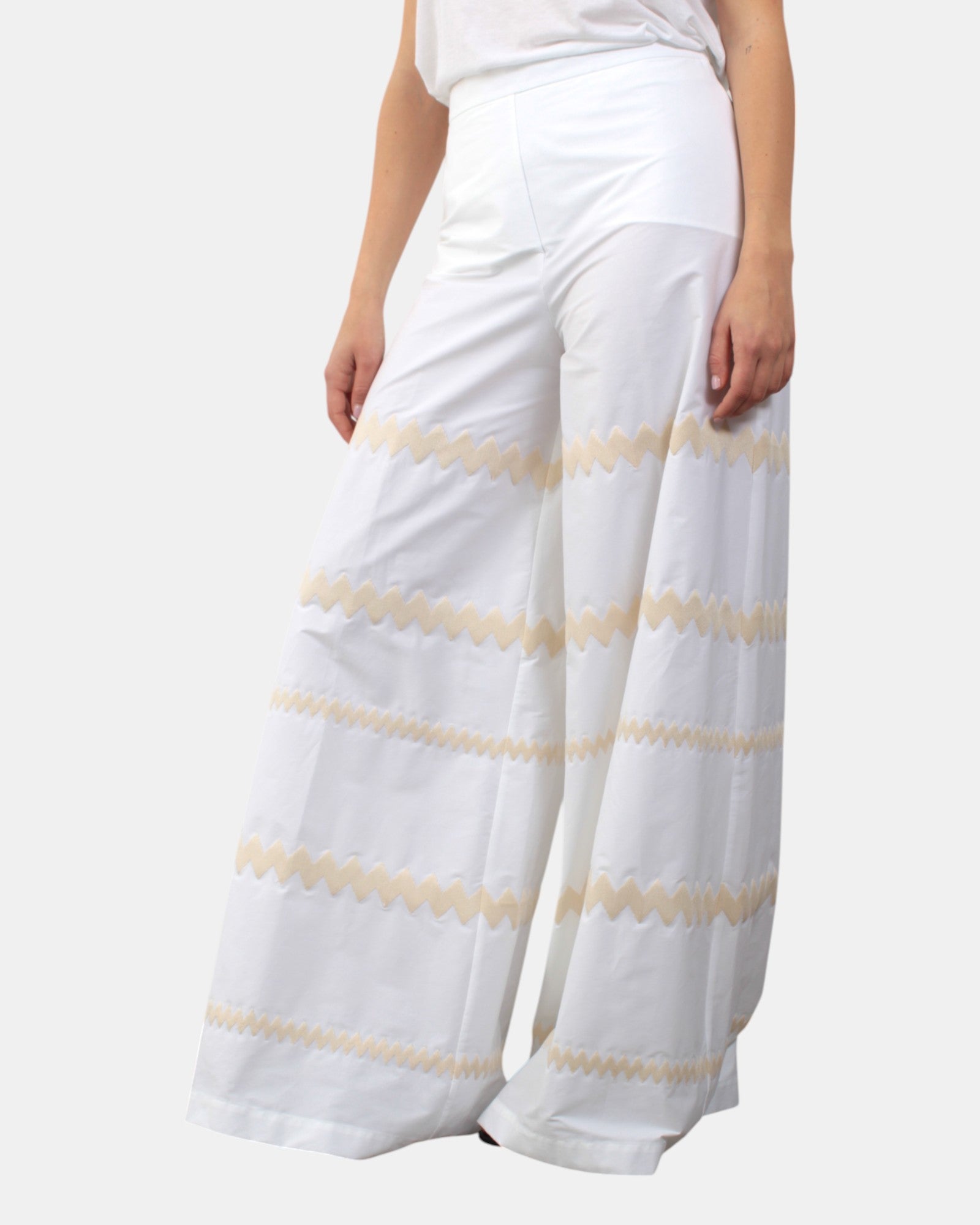 PANTALONI Bianco Liviana Conti