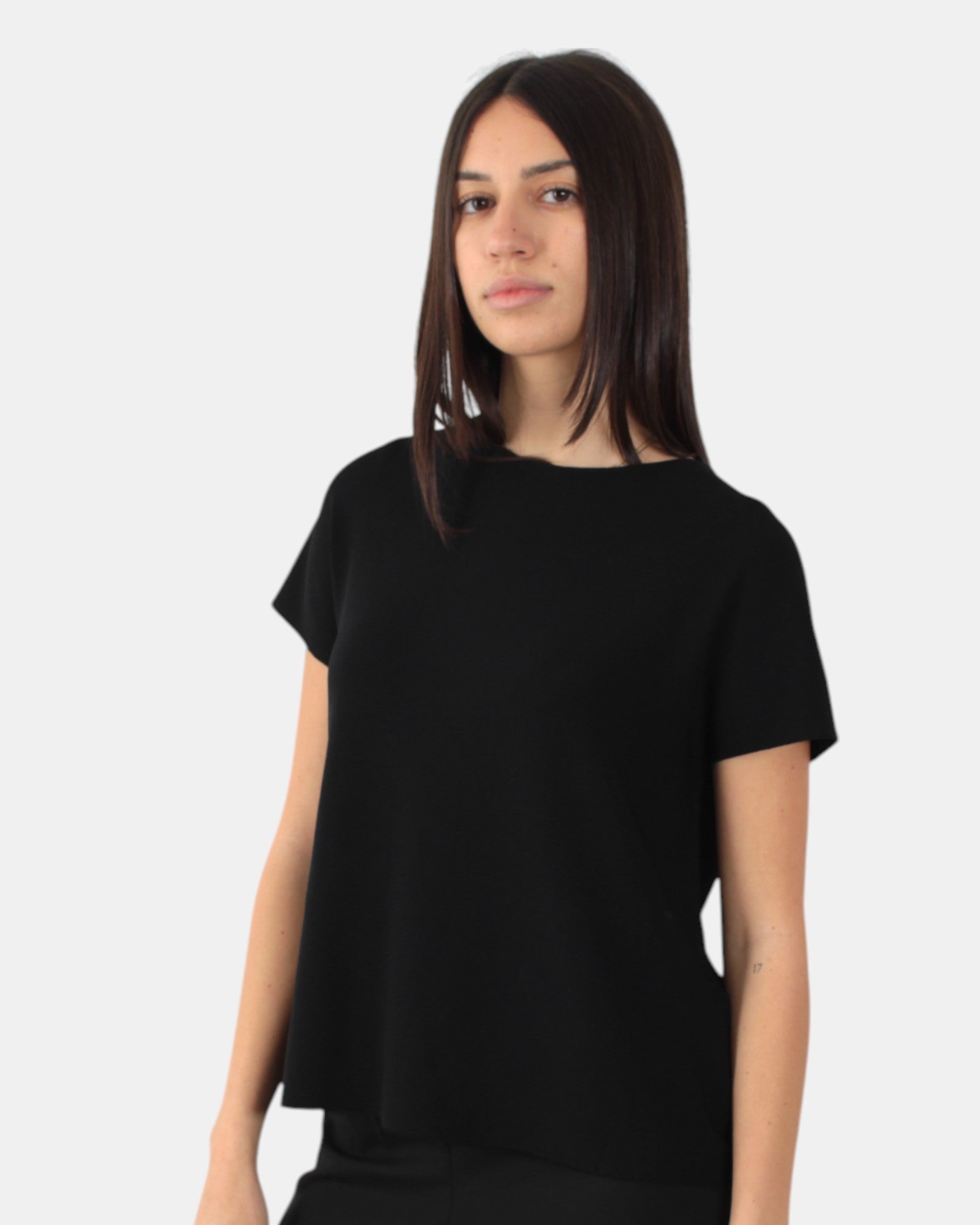 MAGLIE A GIROCOLLO Nero Liviana Conti