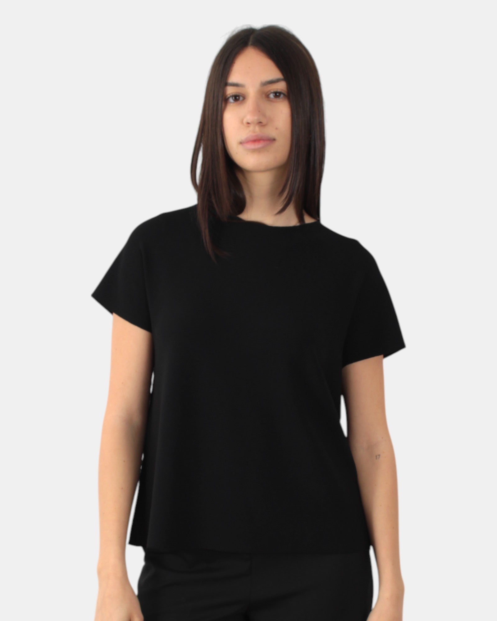 MAGLIE A GIROCOLLO Nero Liviana Conti