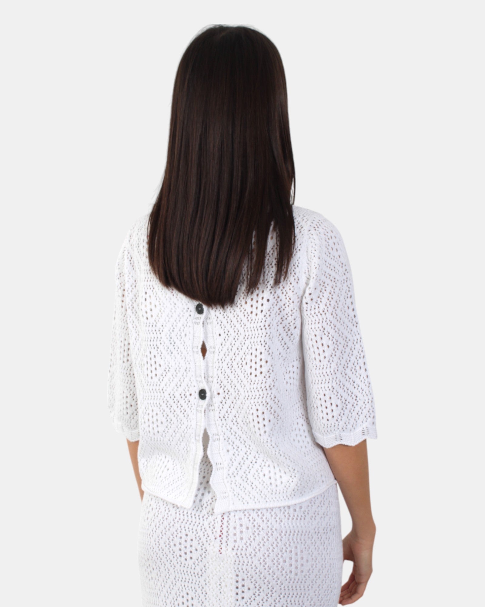 MAGLIE A GIROCOLLO Bianco Liviana Conti