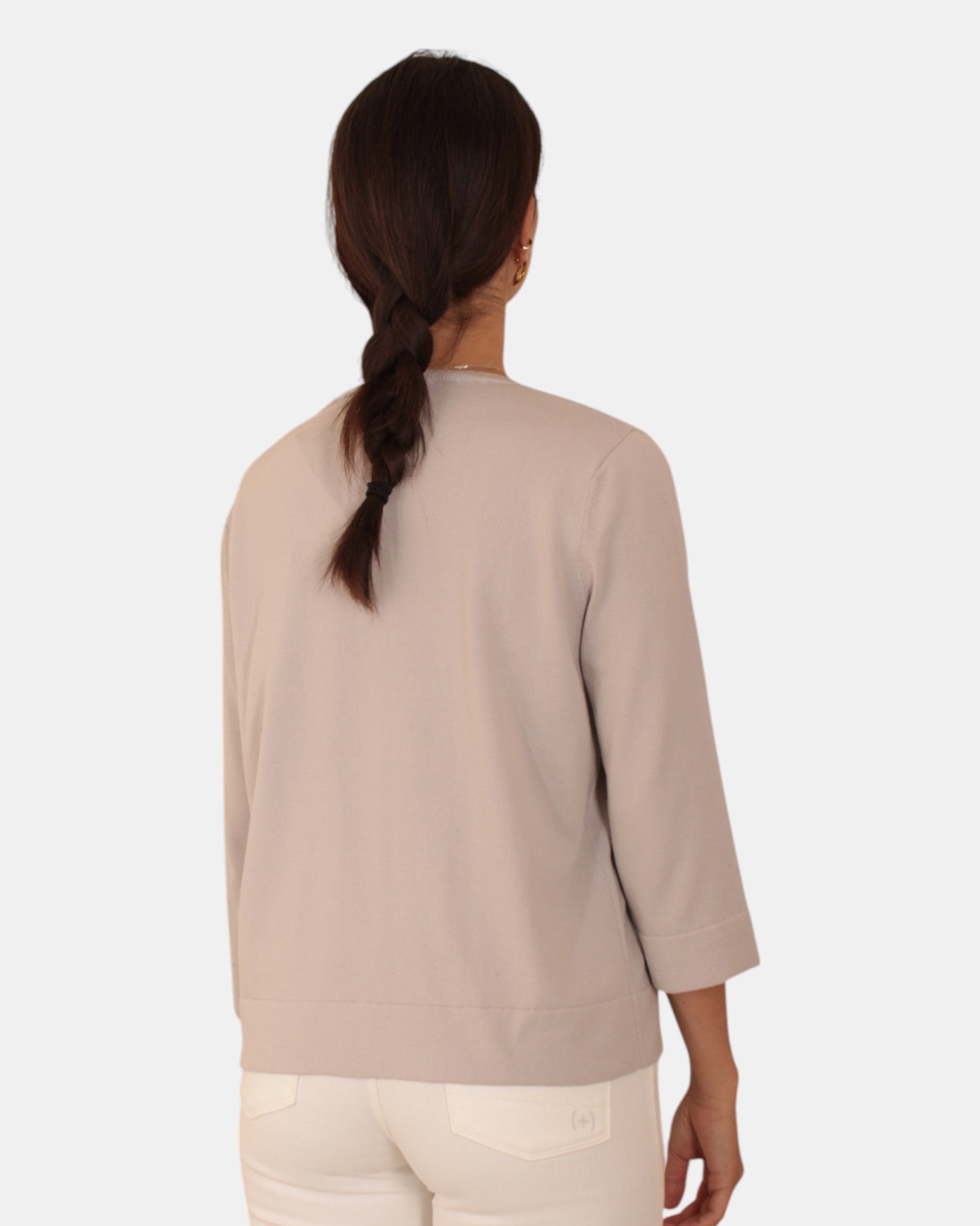 MAGLIE A GIROCOLLO Grigio Kangra