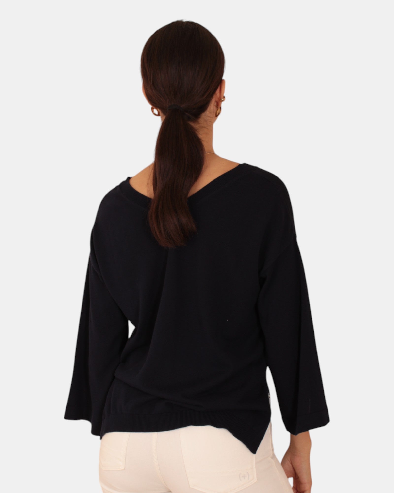 MAGLIE A V Blu Kangra