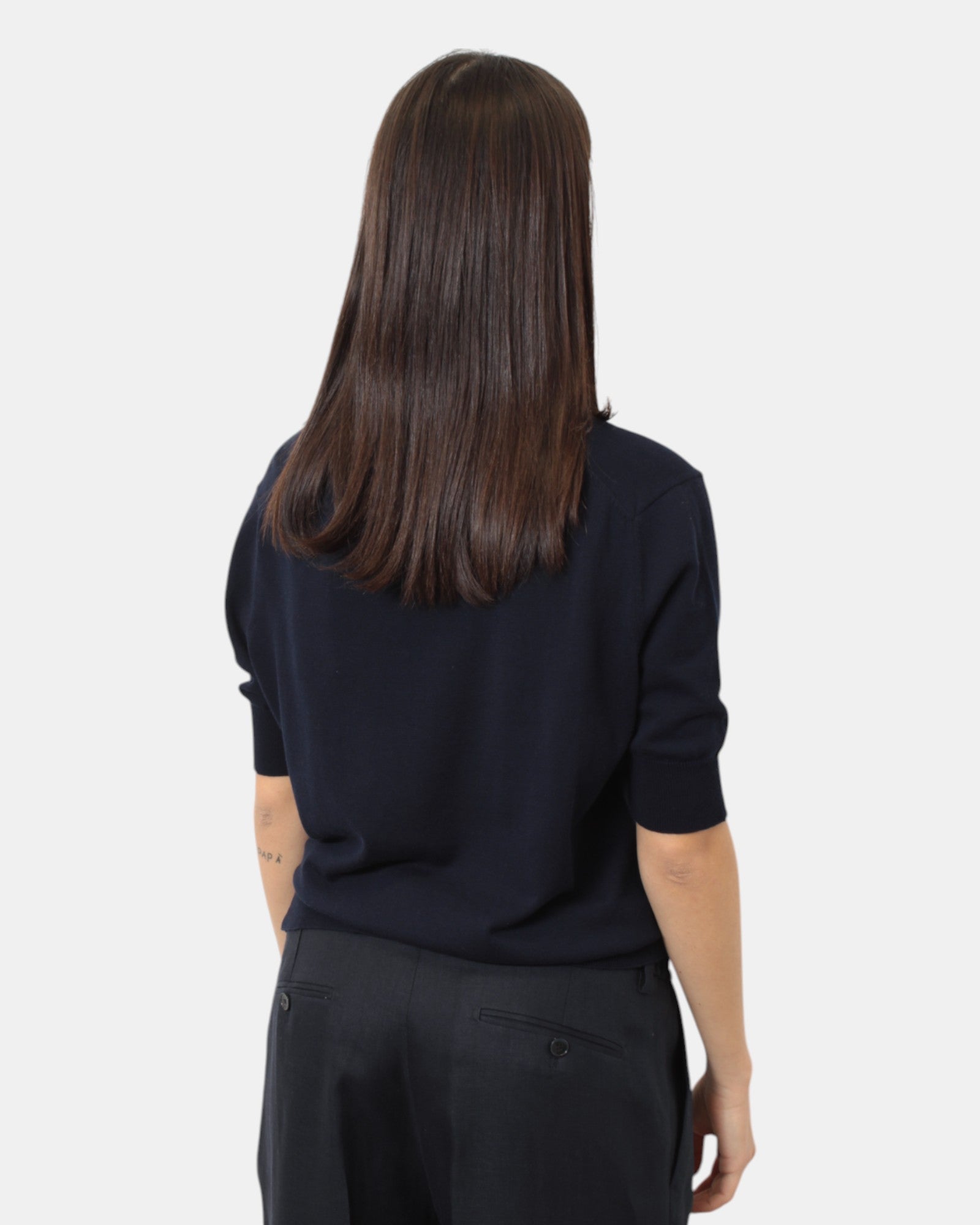 MAGLIE A GIROCOLLO Blu Kangra