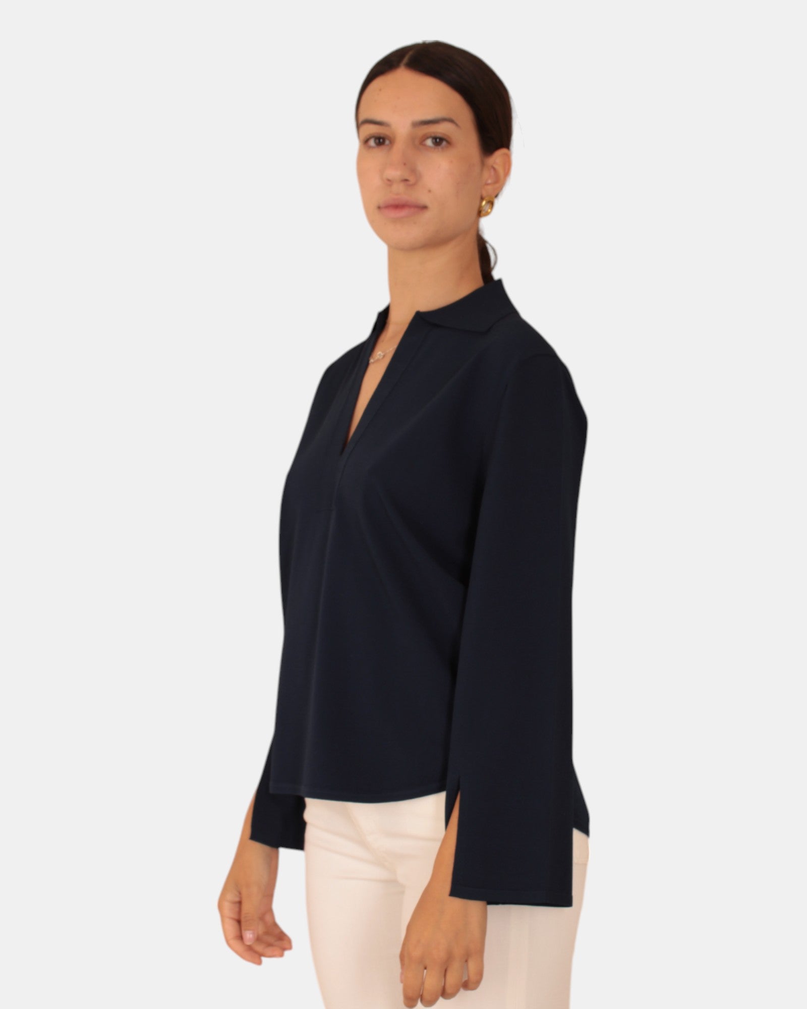 POLO A MANICA CORTA Blu Kangra