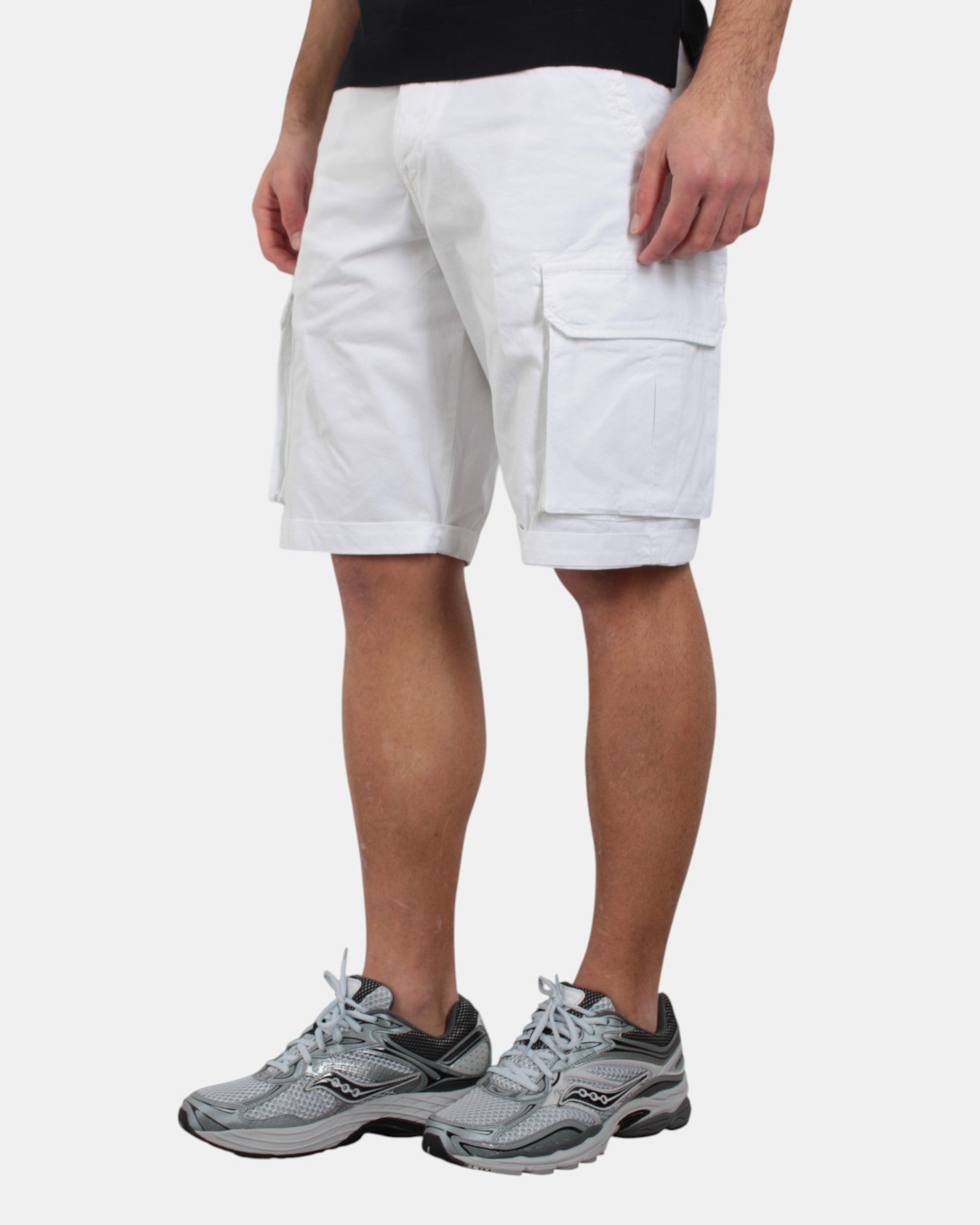 BERMUDA CARGO Bianco 40 Weft