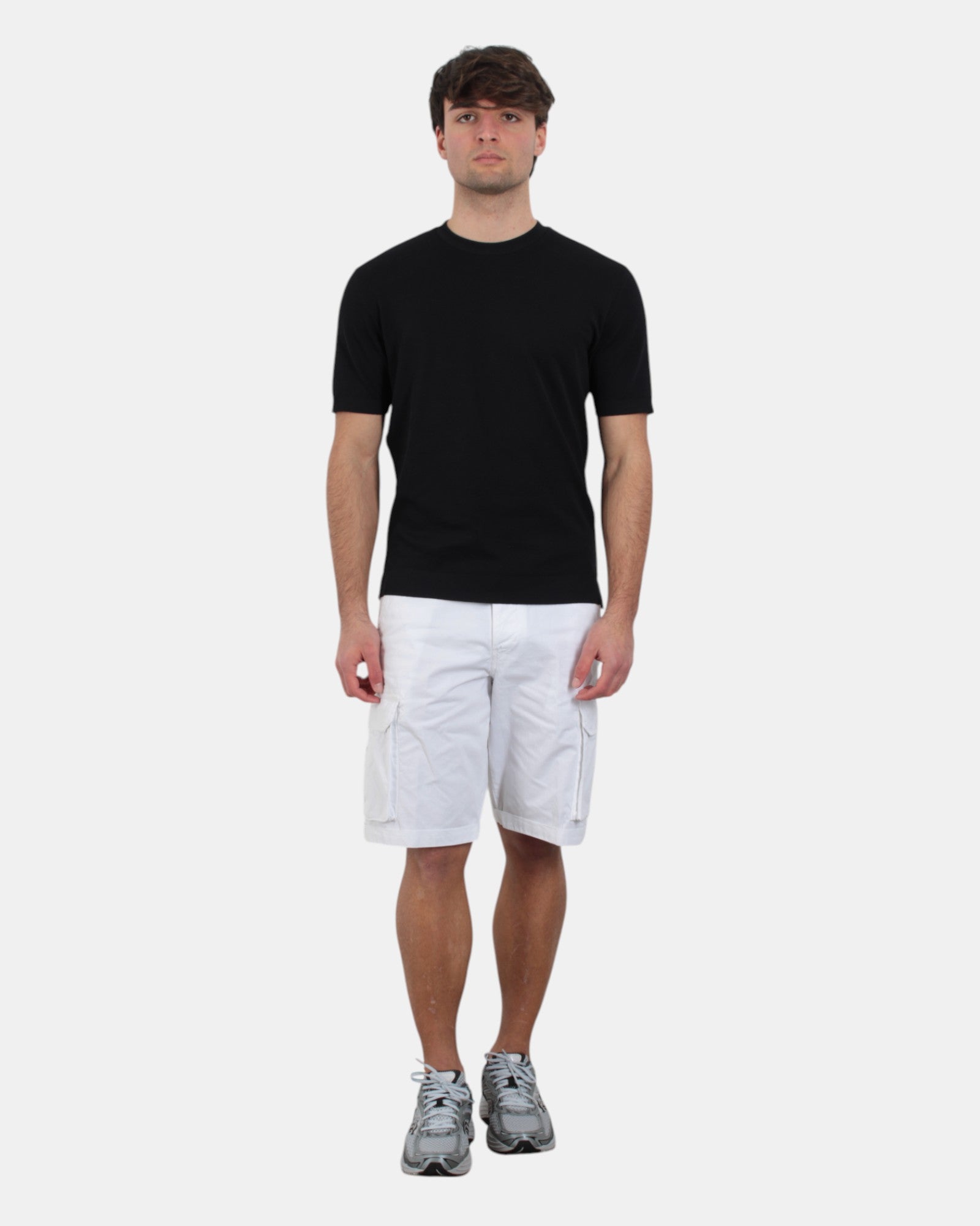 BERMUDA CARGO Bianco 40 Weft