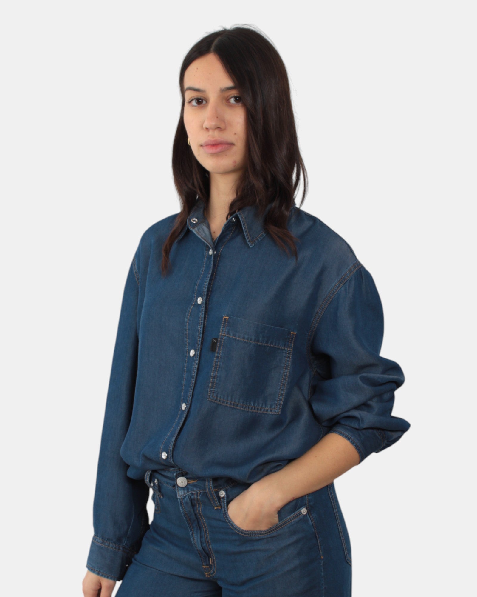 CAMICIE MANICA LUNGA Blu People