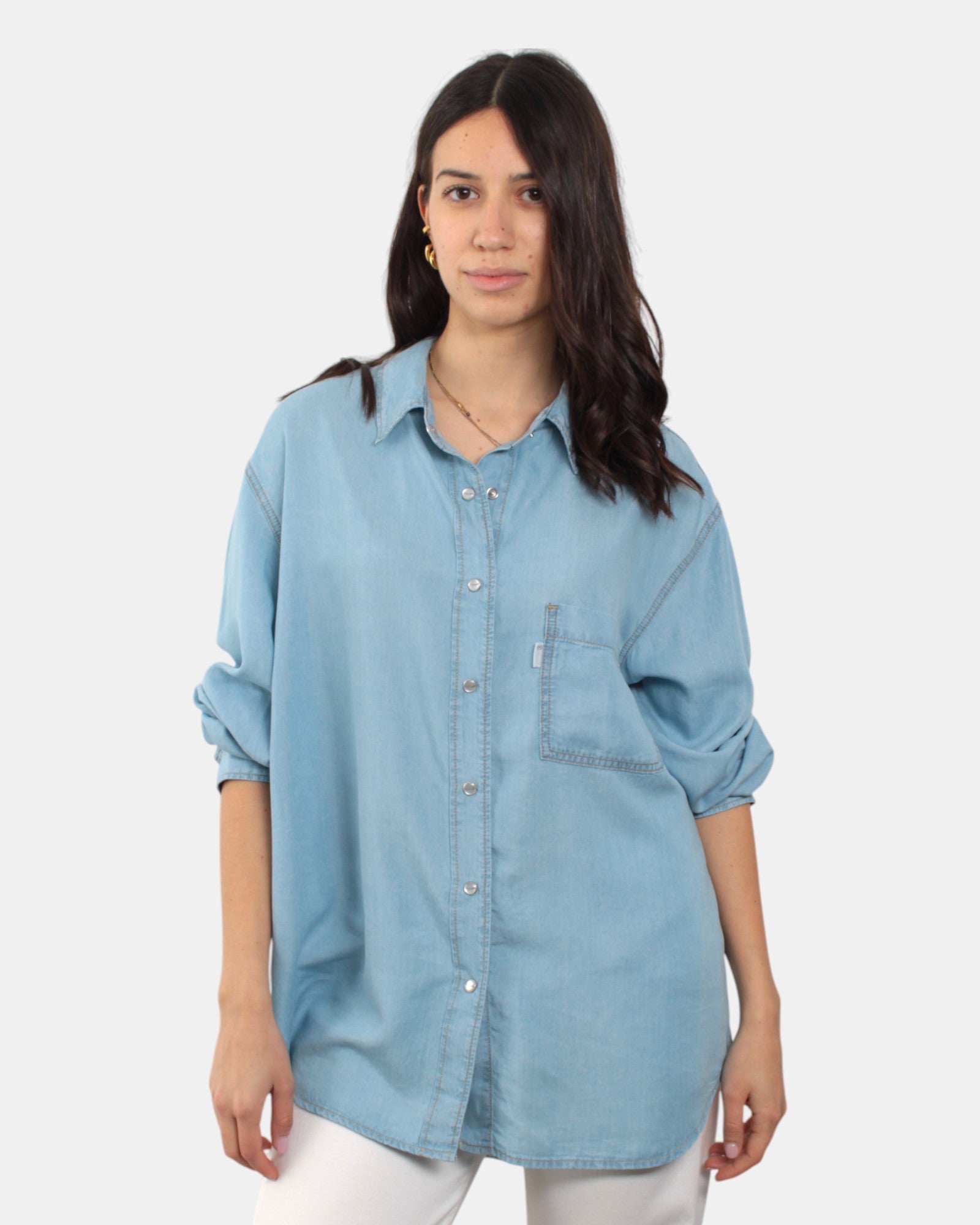 CAMICIE MANICA LUNGA Azzurro People