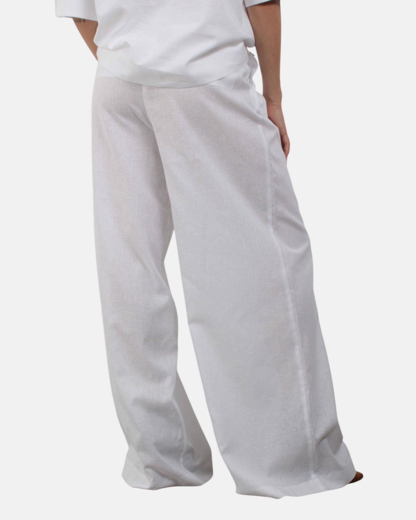 PANTALONI Bianco Jijil