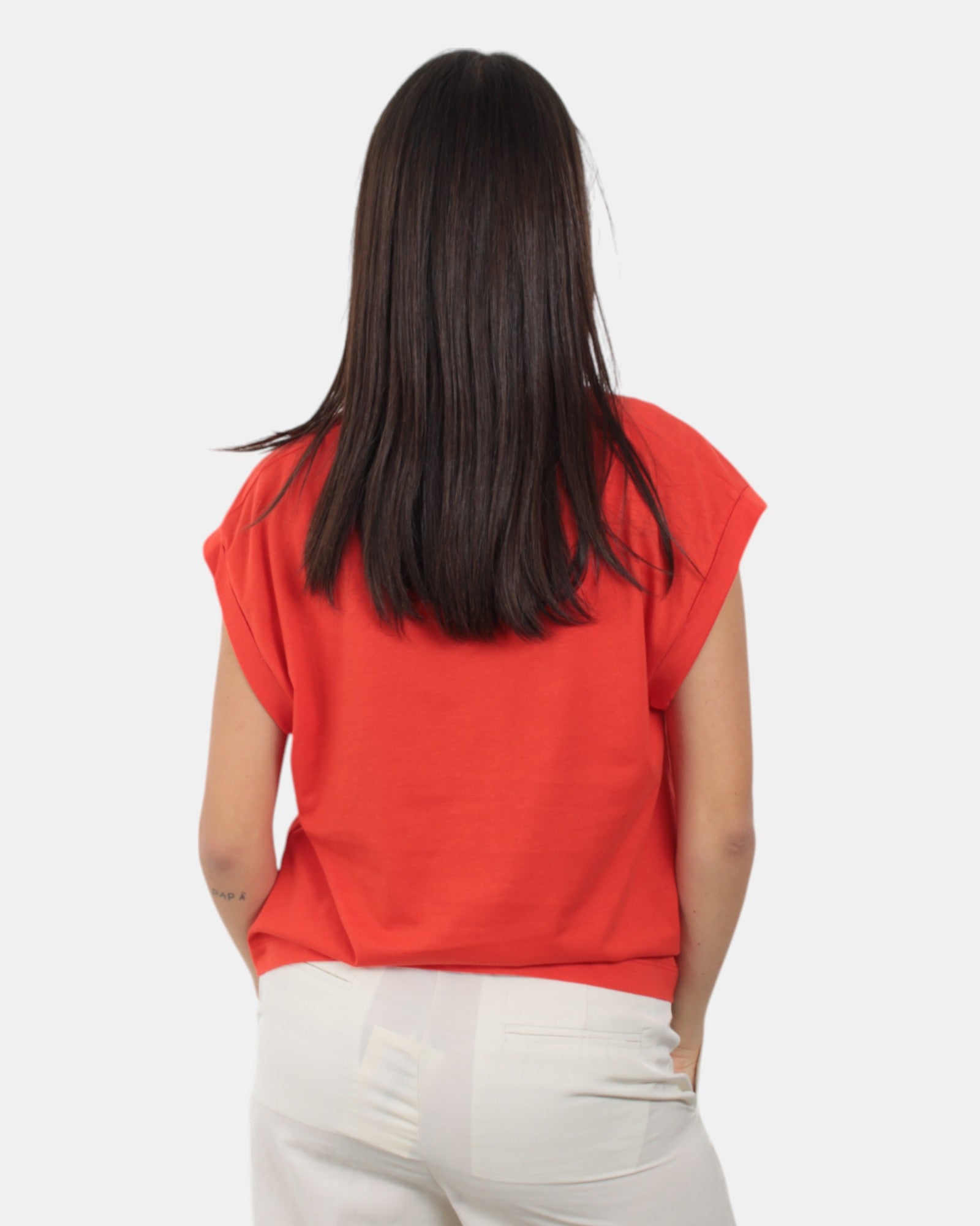 T-SHIRT Arancione Jijil