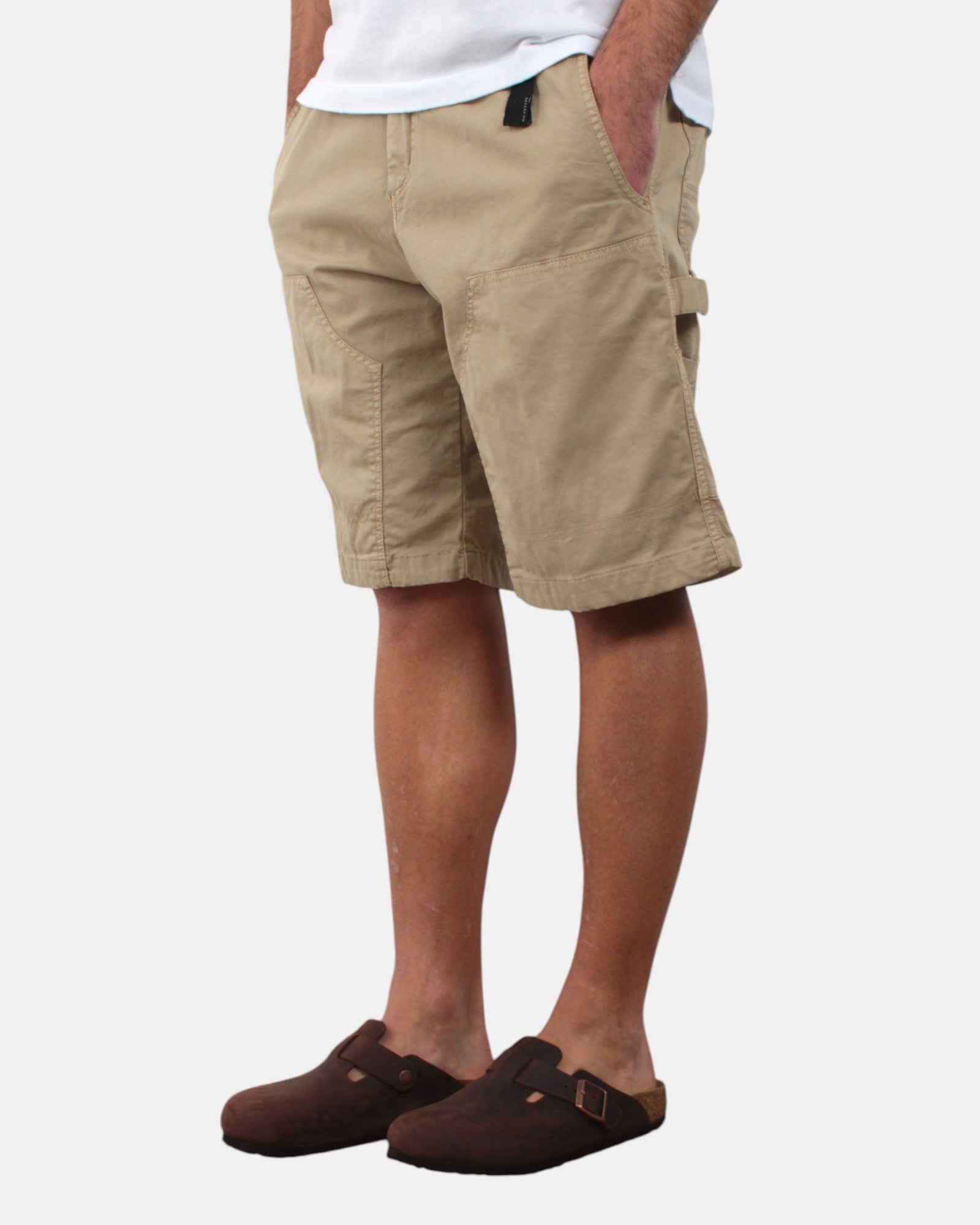 PANTALONI CON COULISSE Beige White Sand