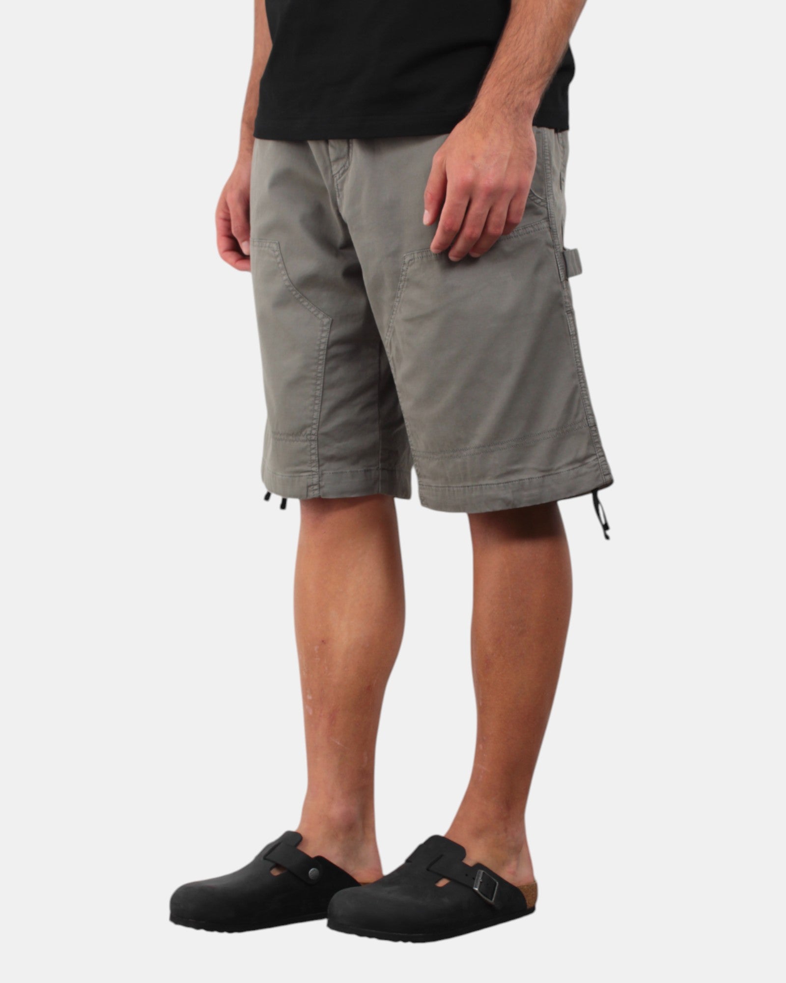 PANTALONI CON COULISSE Grigio White Sand