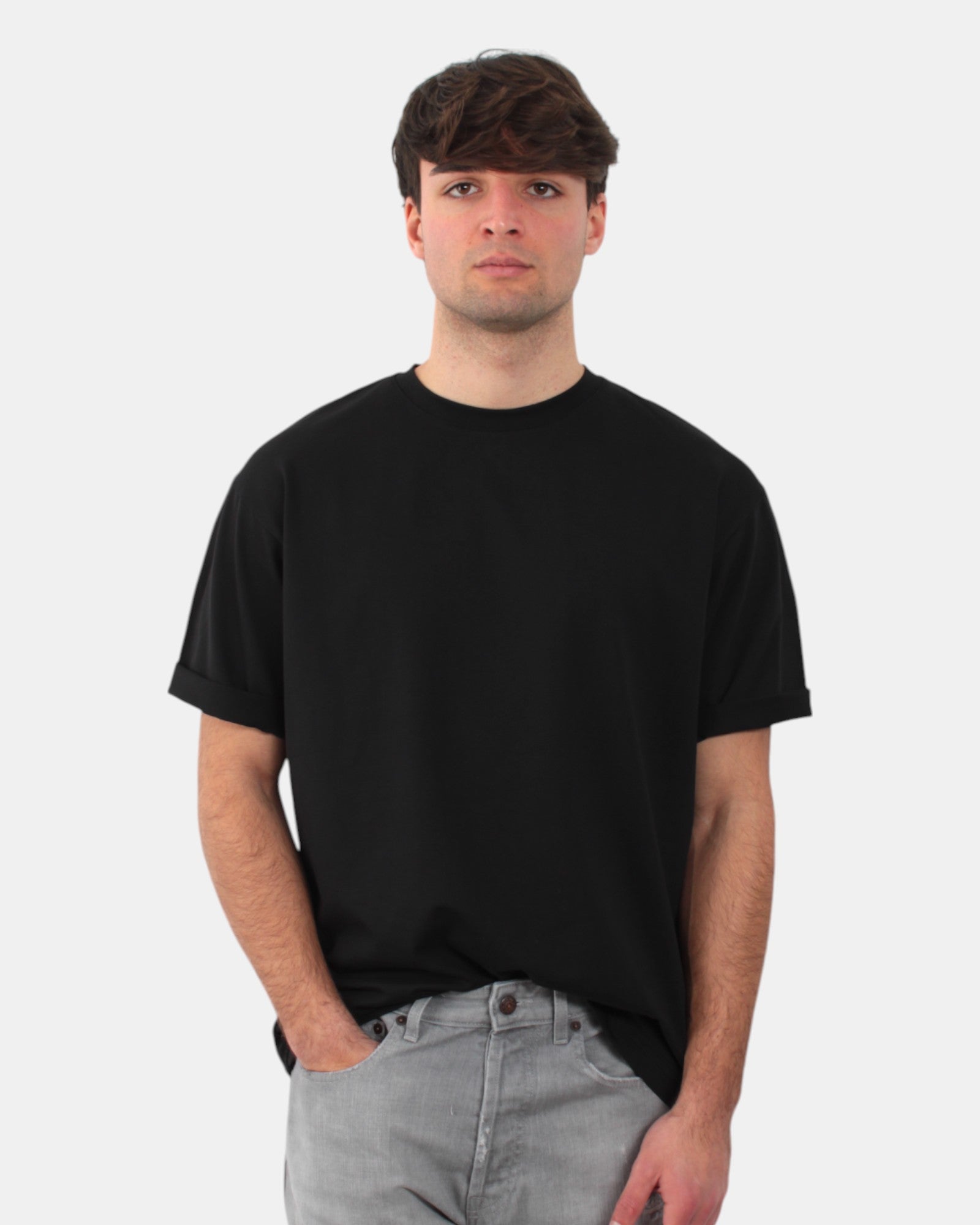 T-SHIRT Nero White Sand