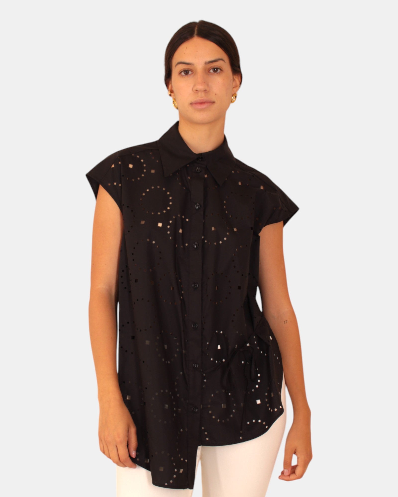 CAMICIE MANICA CORTA Nero Meimei J