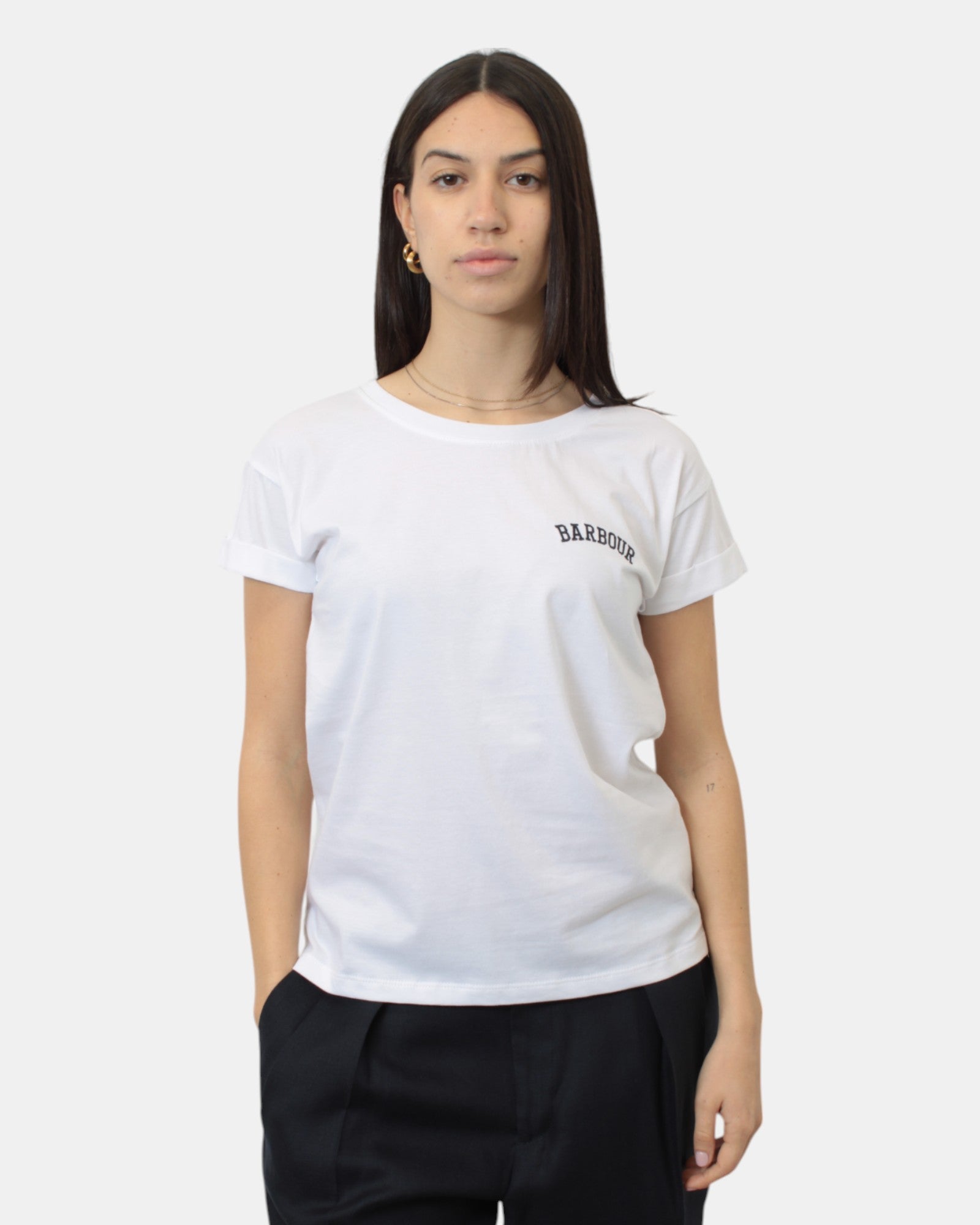 T-SHIRT Bianco Barbour International