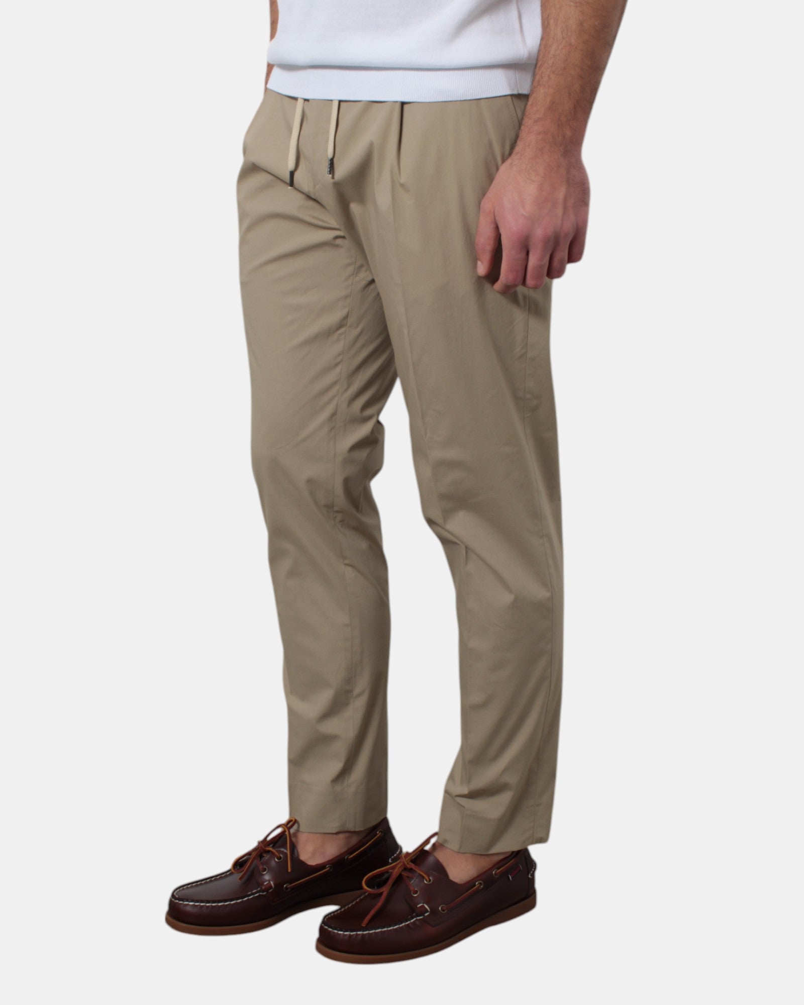 PANTALONI CON COULISSE Beige Be.able