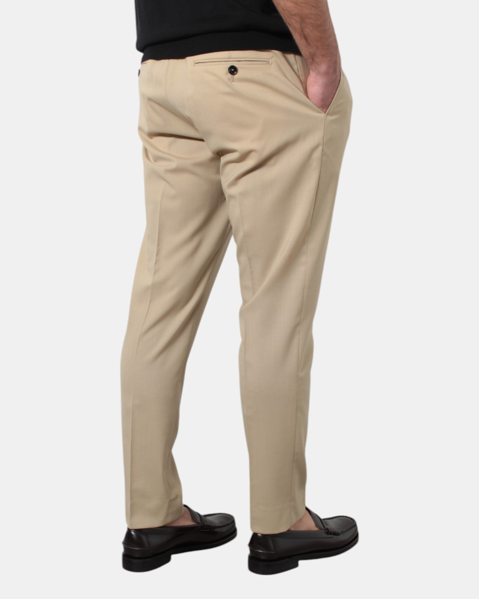 PANTALONI CON COULISSE Beige Be.able