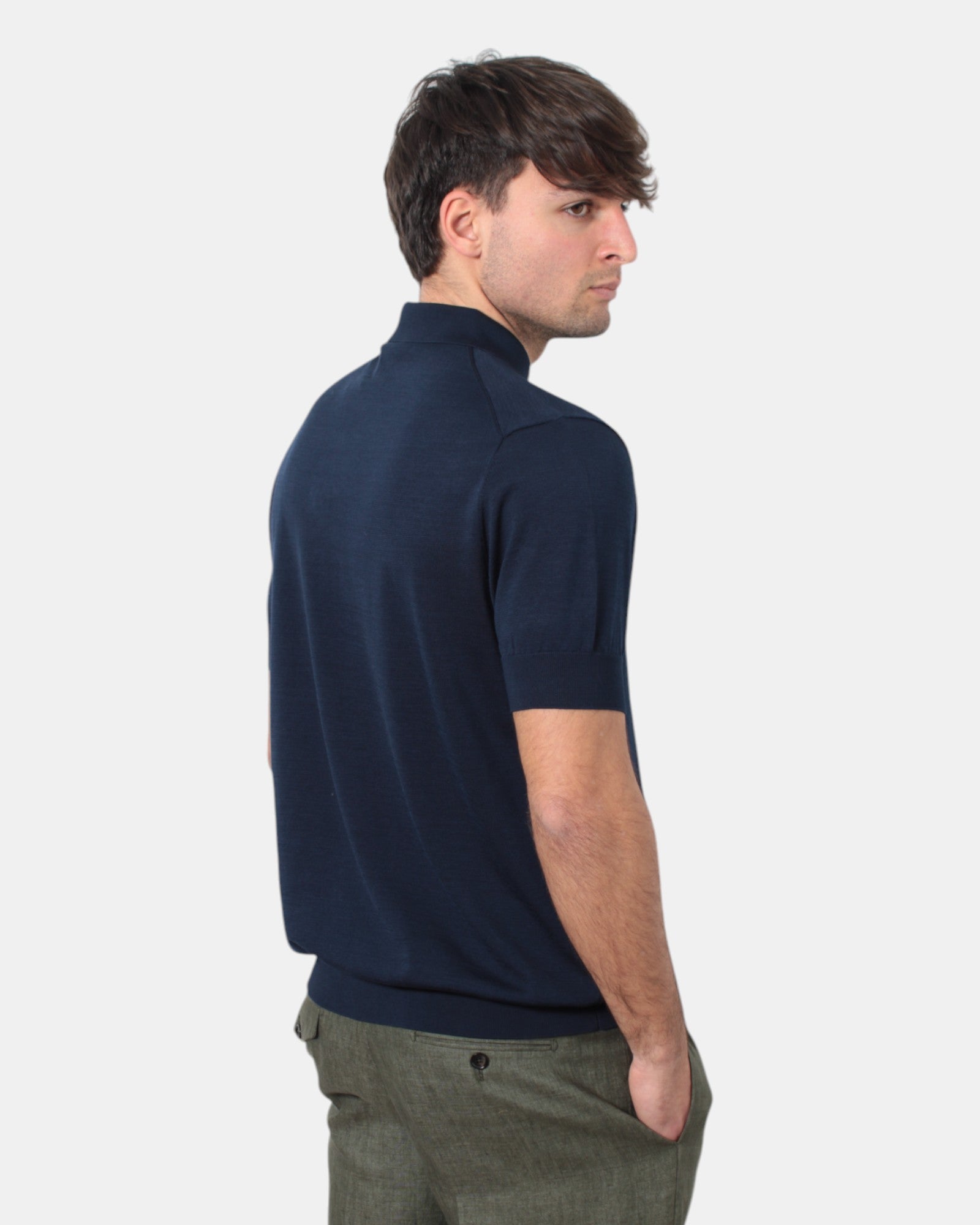 POLO A MANICA CORTA Blu Bellwood