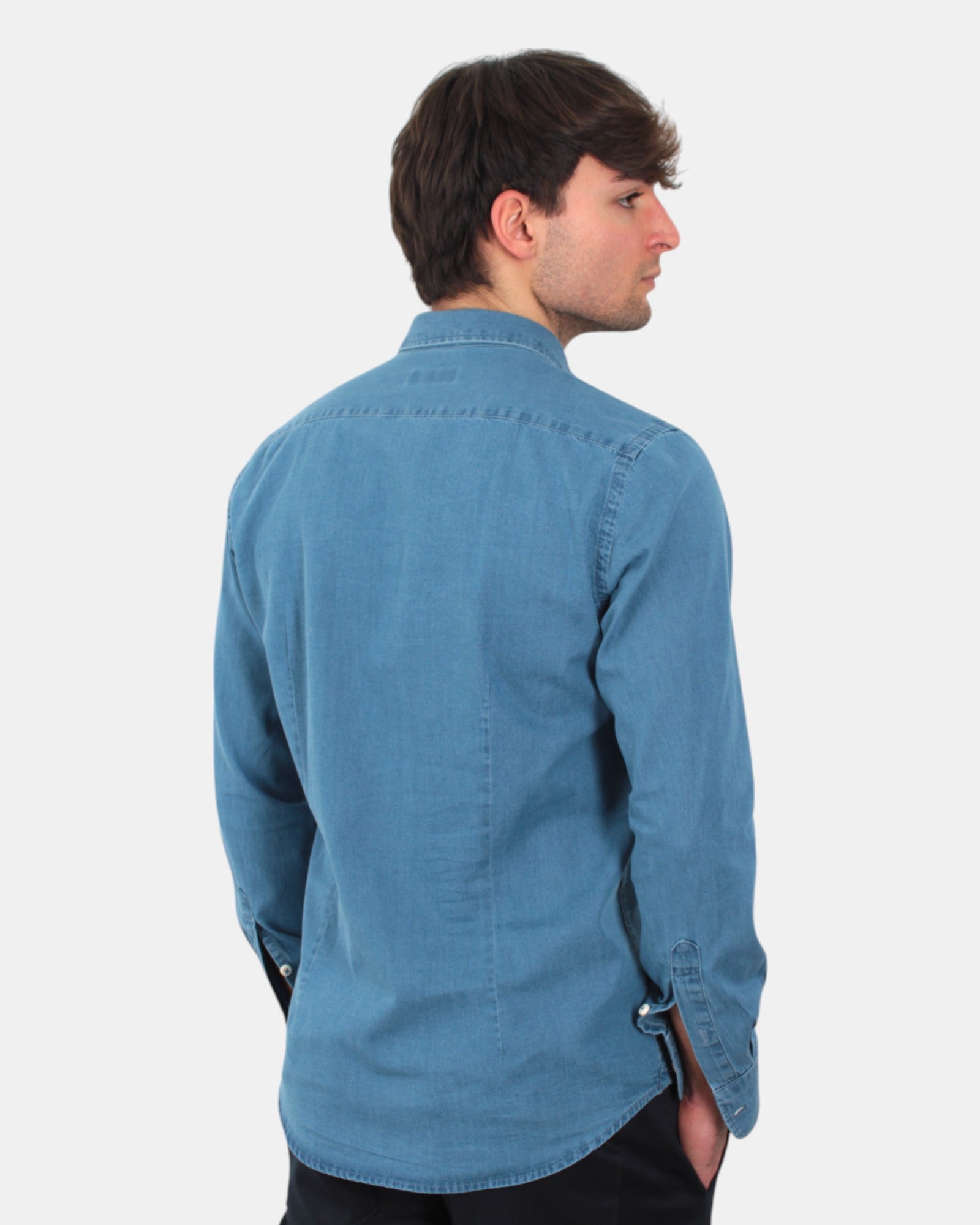 CAMICIE MANICA LUNGA Blu Out Fit