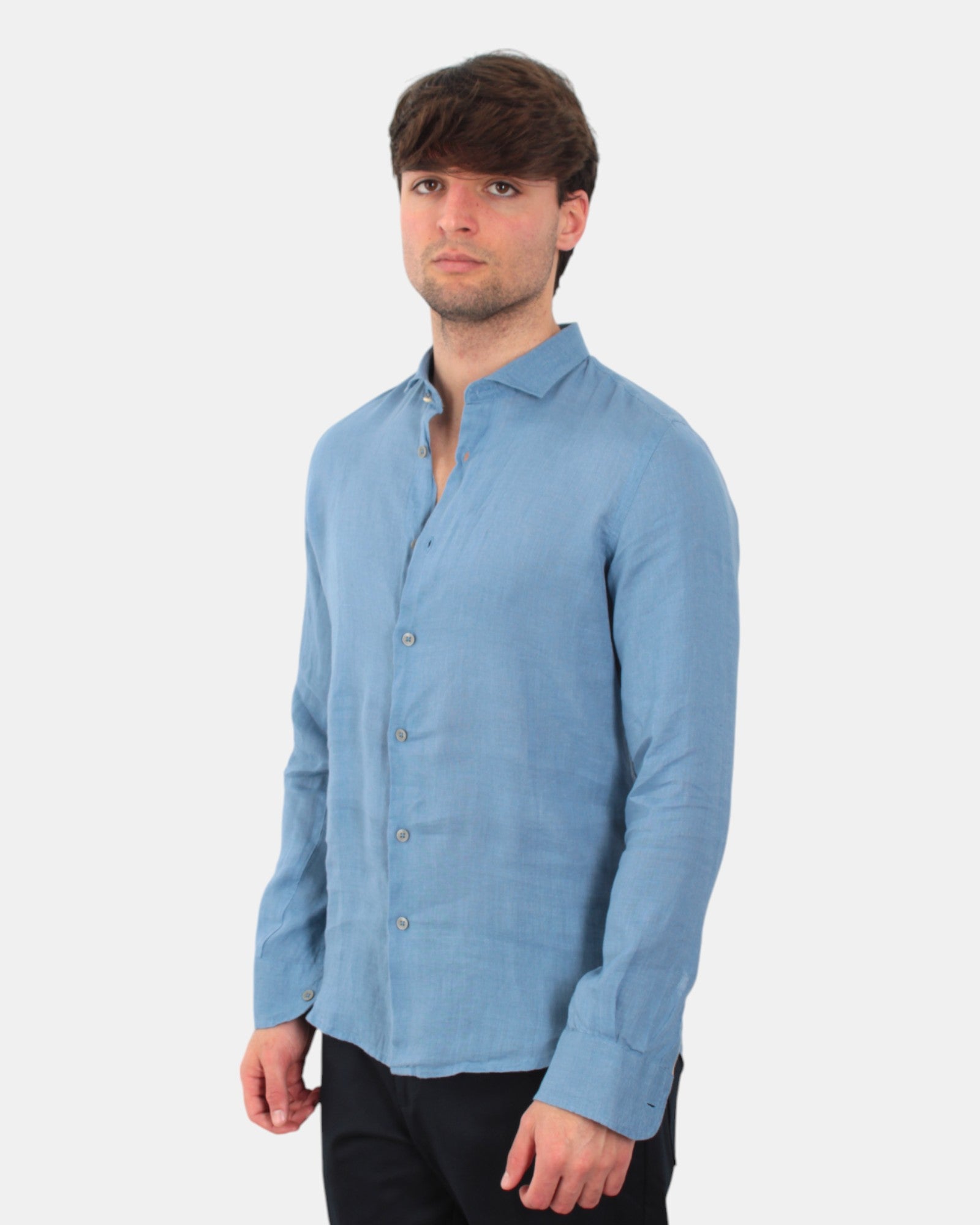 CAMICIE MANICA LUNGA Blu Out Fit