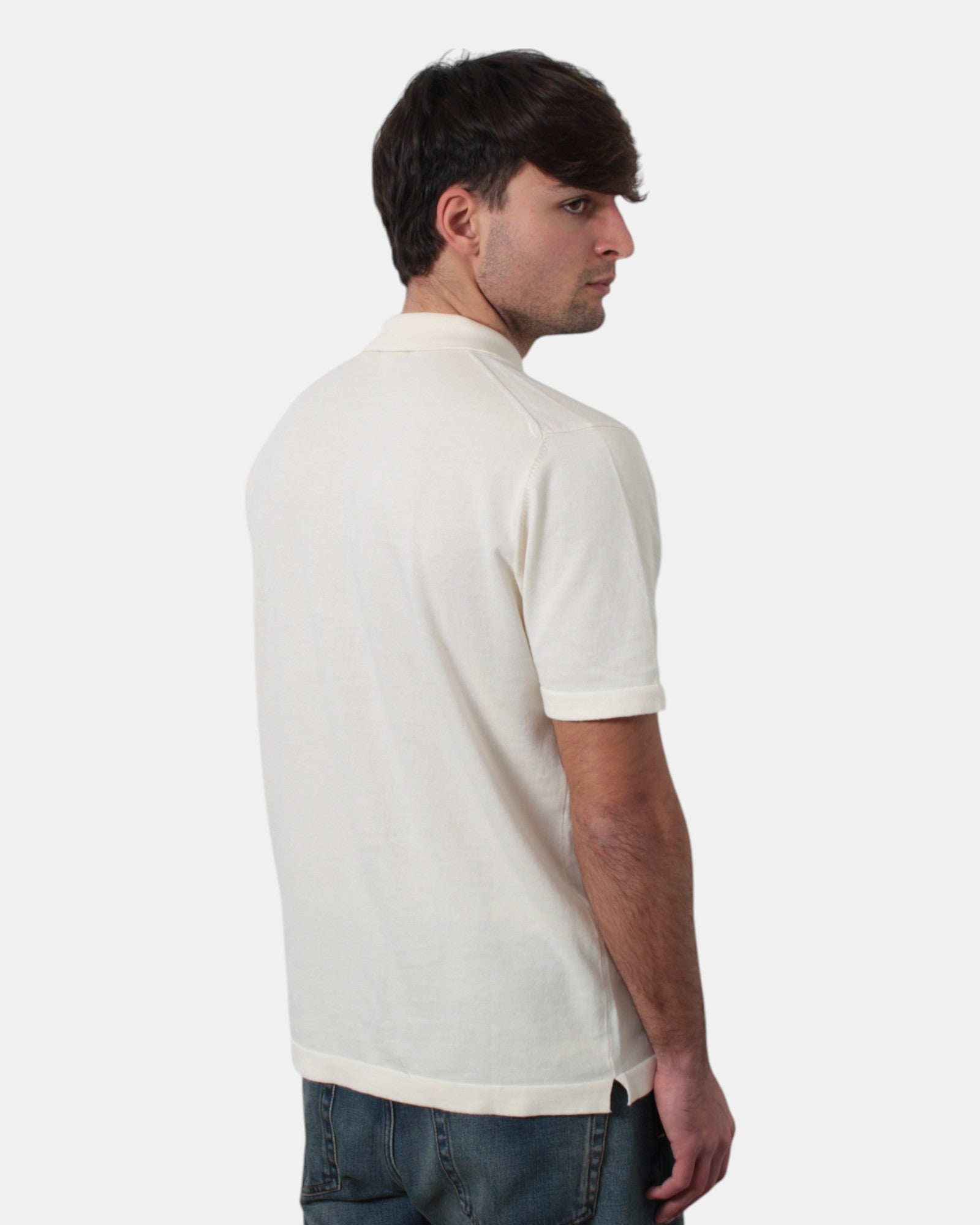 POLO A MANICA CORTA Bianco Out Fit