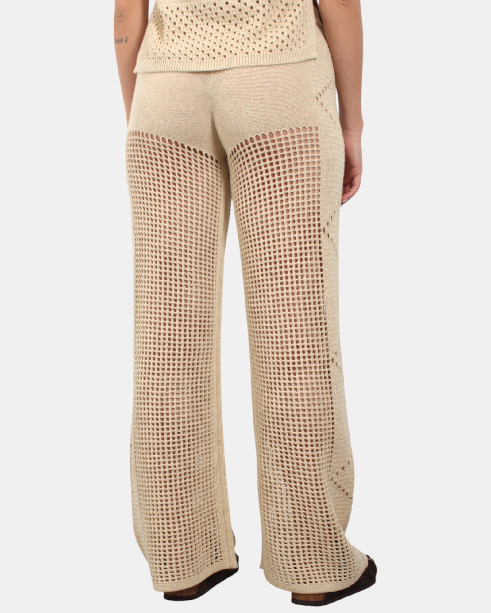 PANTALONI CON COULISSE Beige Mc2 Saint Barth