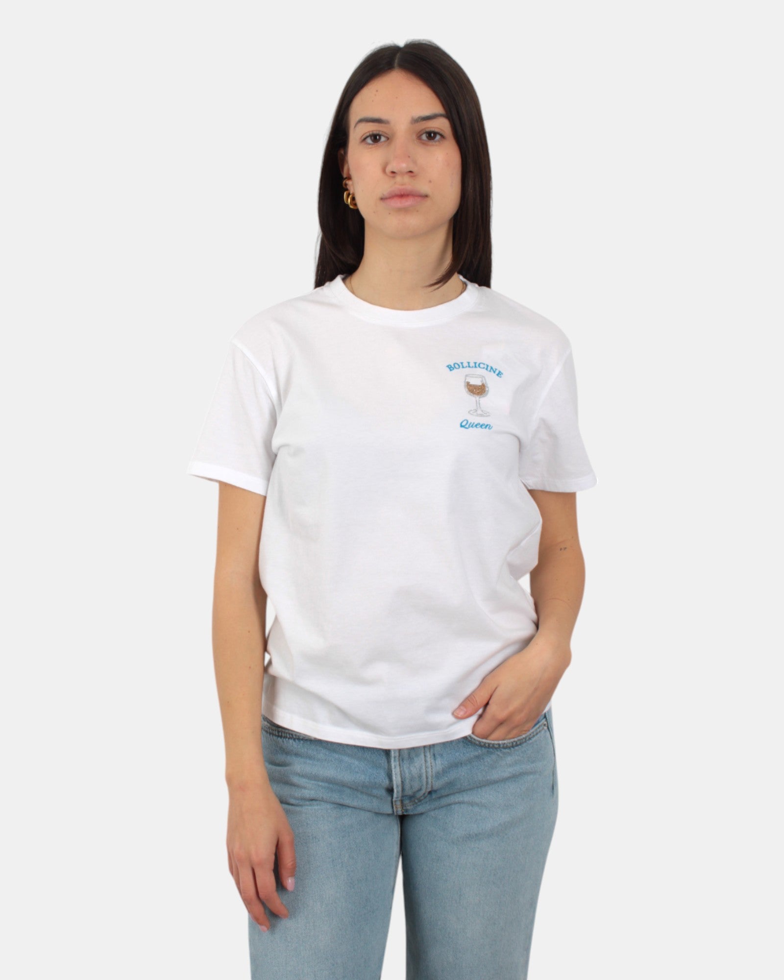 T-SHIRT Bianco Mc2 Saint Barth
