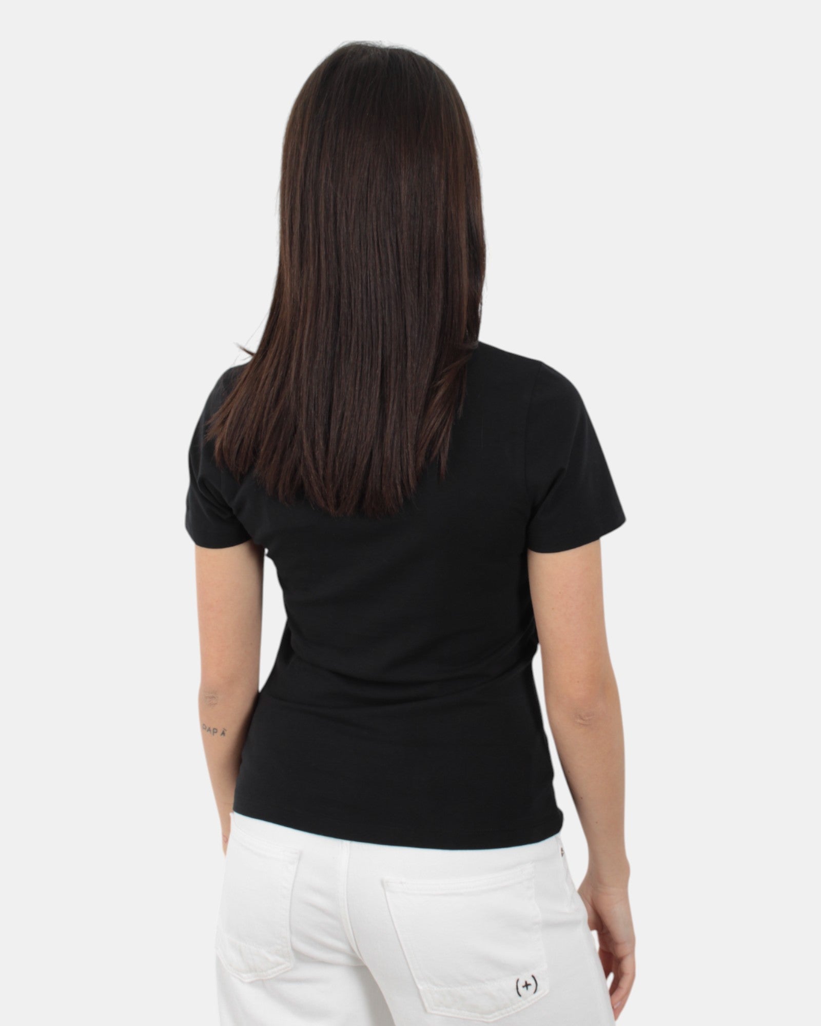 T-SHIRT Nero Mc2 Saint Barth