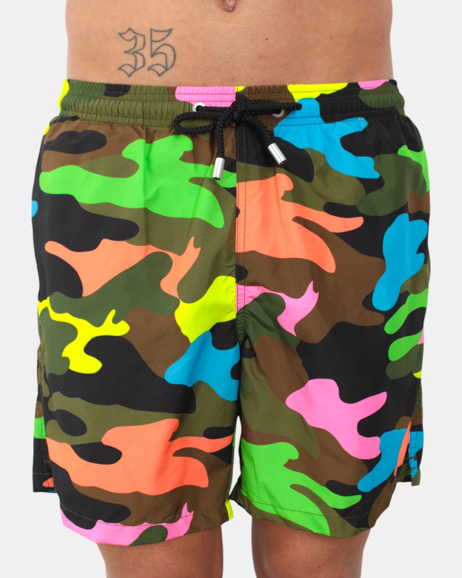 BOXER MARE Verde Mc2 Saint Barth