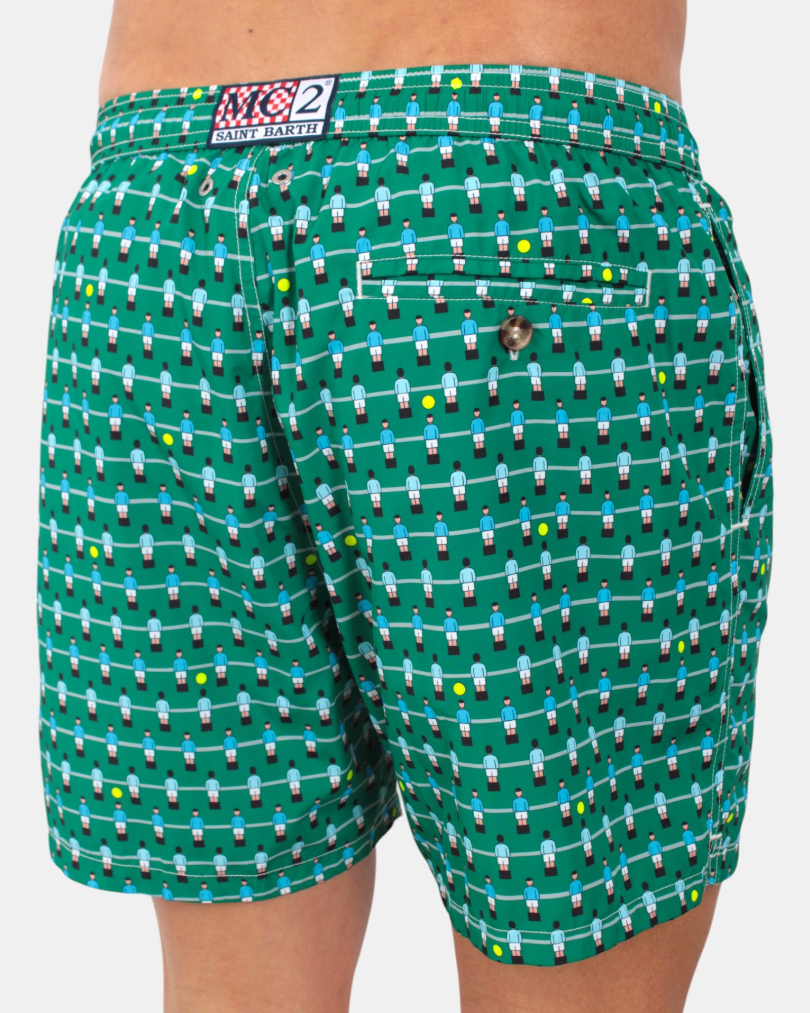 BOXER MARE Verde Mc2 Saint Barth