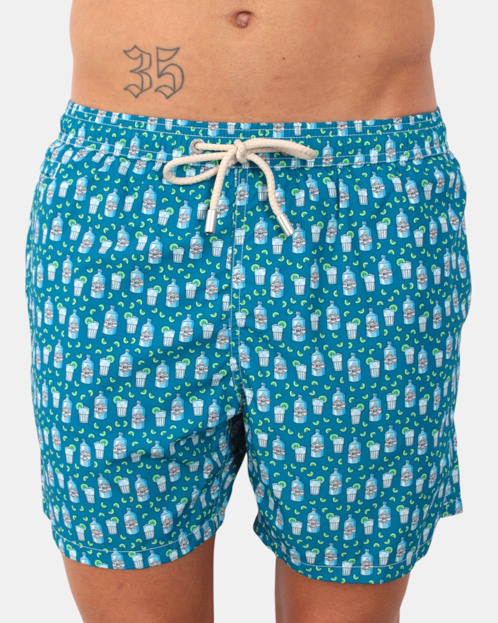 BOXER MARE Blu Mc2 Saint Barth