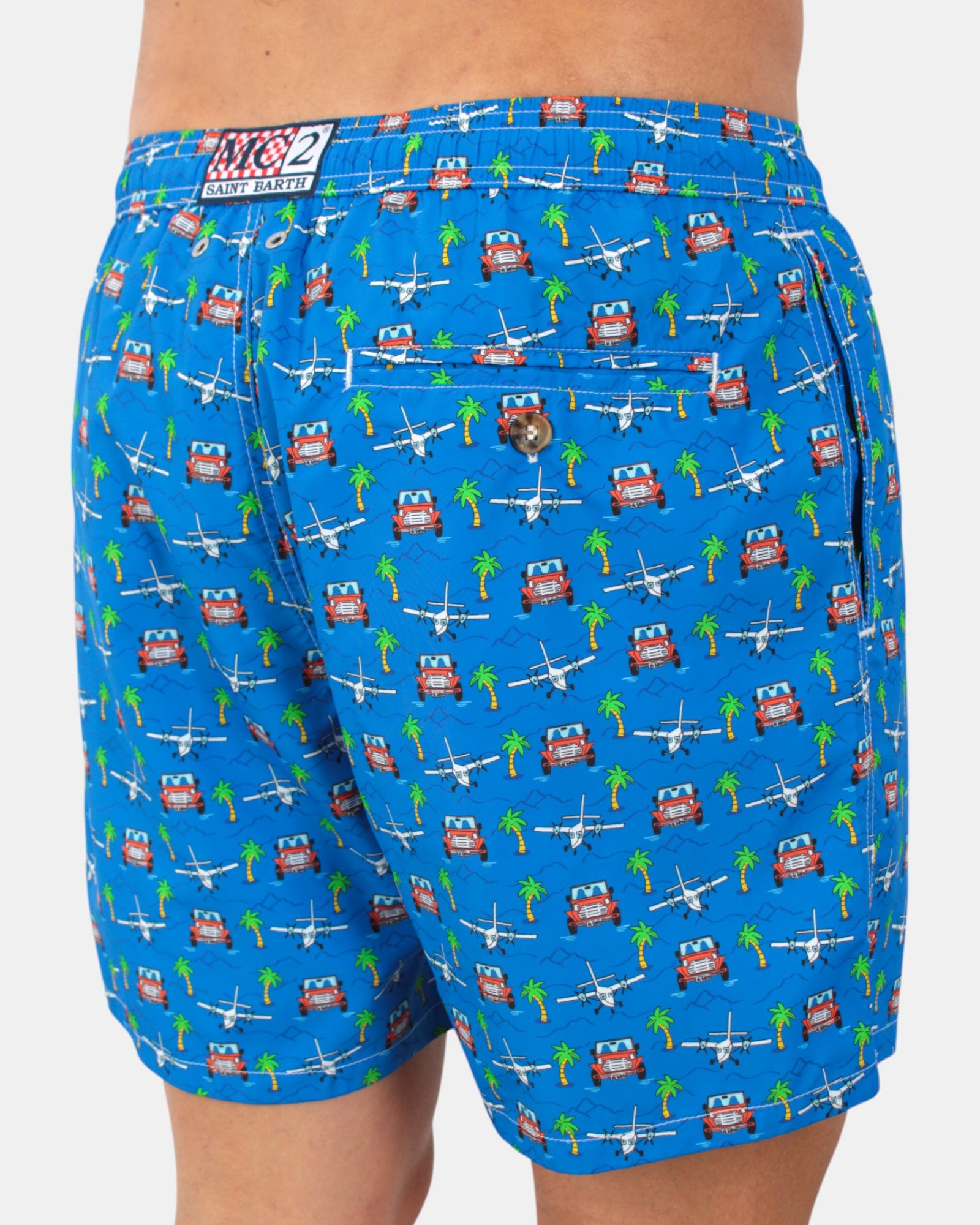 BOXER MARE Blu Mc2 Saint Barth