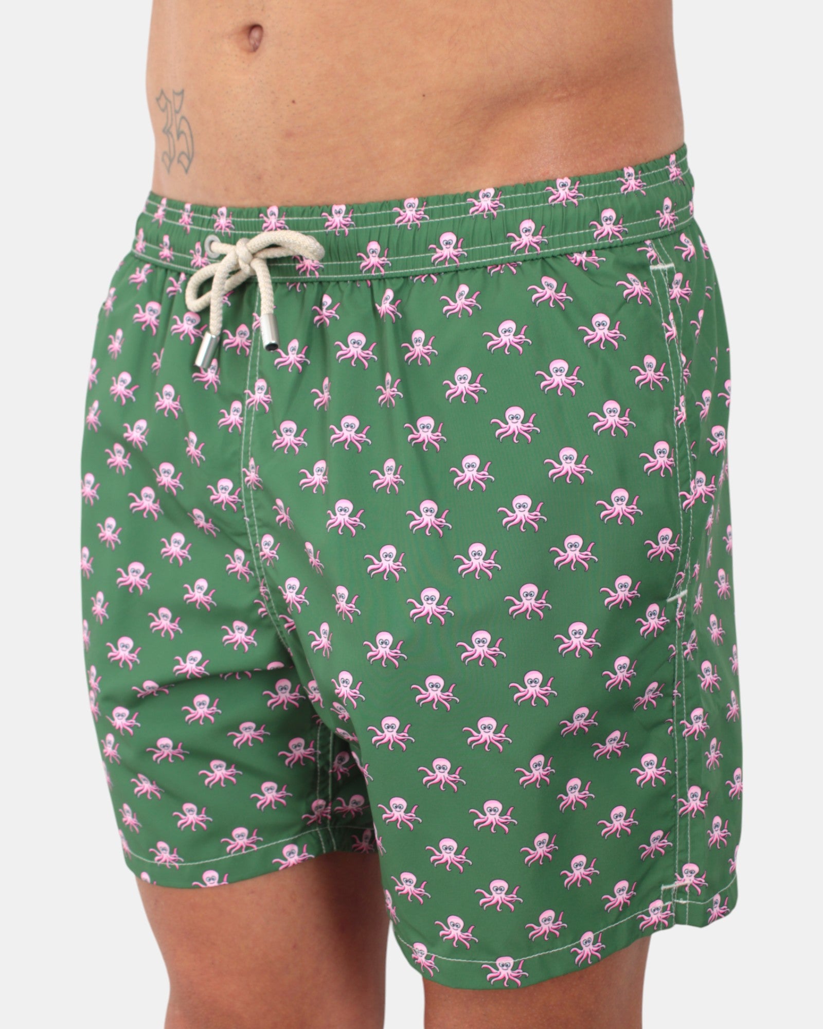 BOXER MARE Verde Mc2 Saint Barth