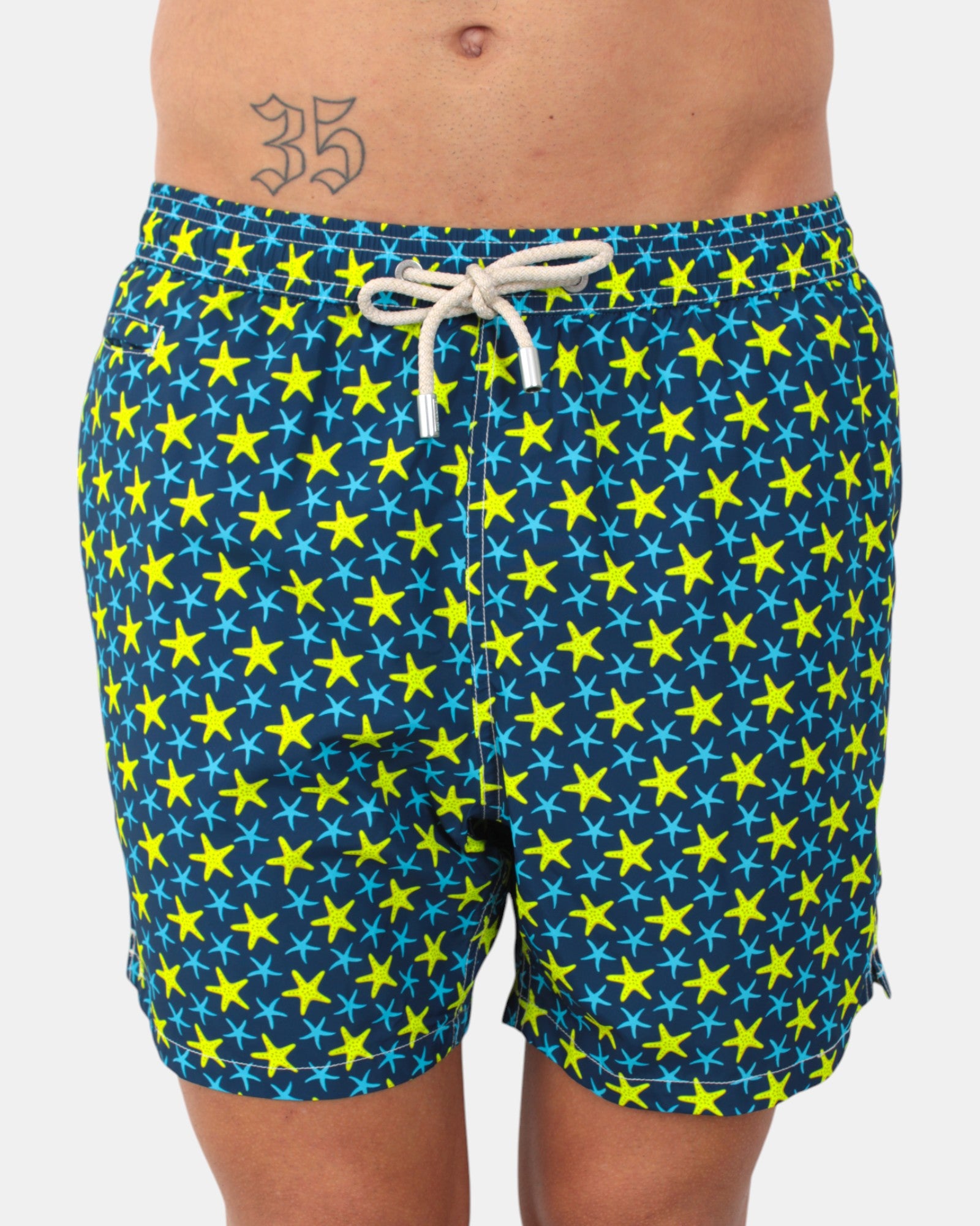 BOXER MARE Verde Mc2 Saint Barth