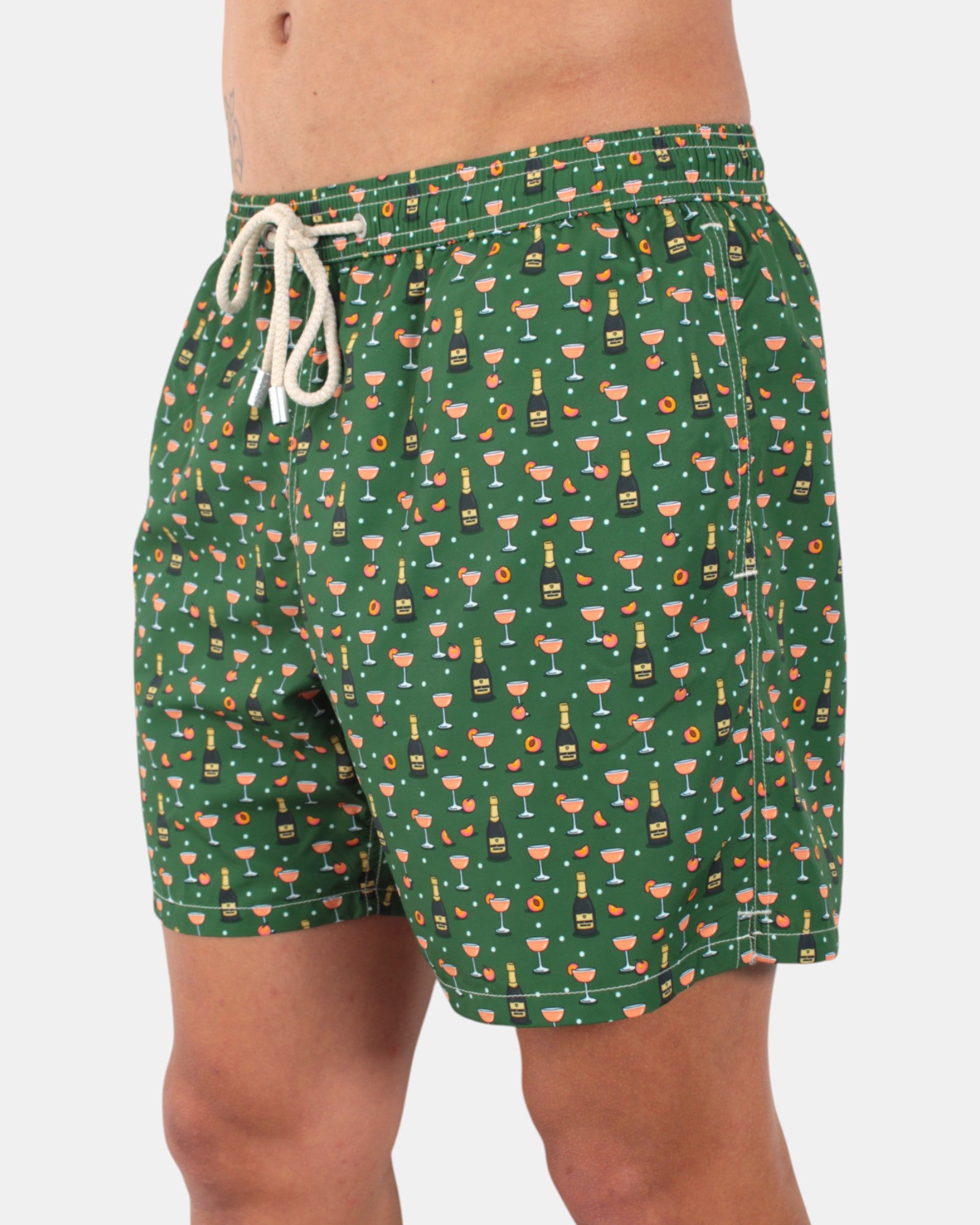 BOXER MARE Verde Mc2 Saint Barth