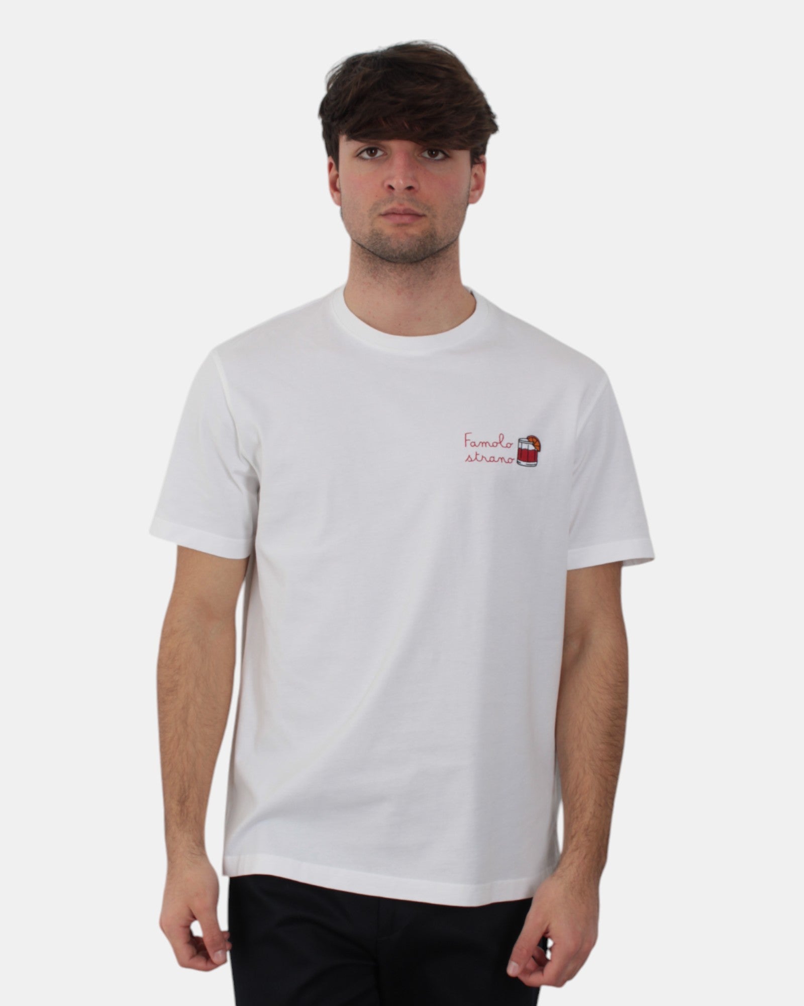 T-SHIRT Bianco Mc2 Saint Barth