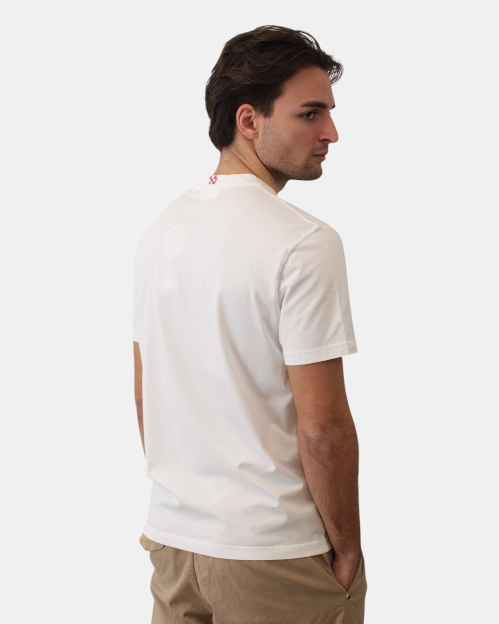 T-SHIRT Bianco Mc2 Saint Barth