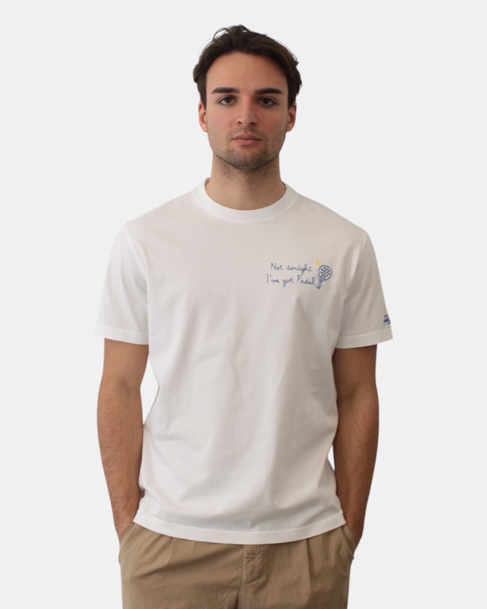 T-SHIRT Bianco Mc2 Saint Barth
